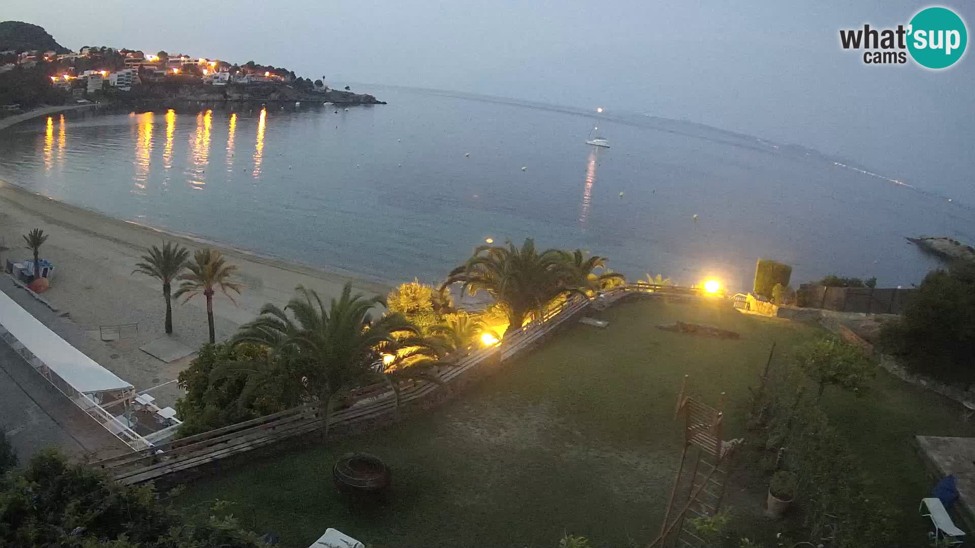 Platja de l’Almadrava Strand Webcam Roses – Costa Brava – Spanien