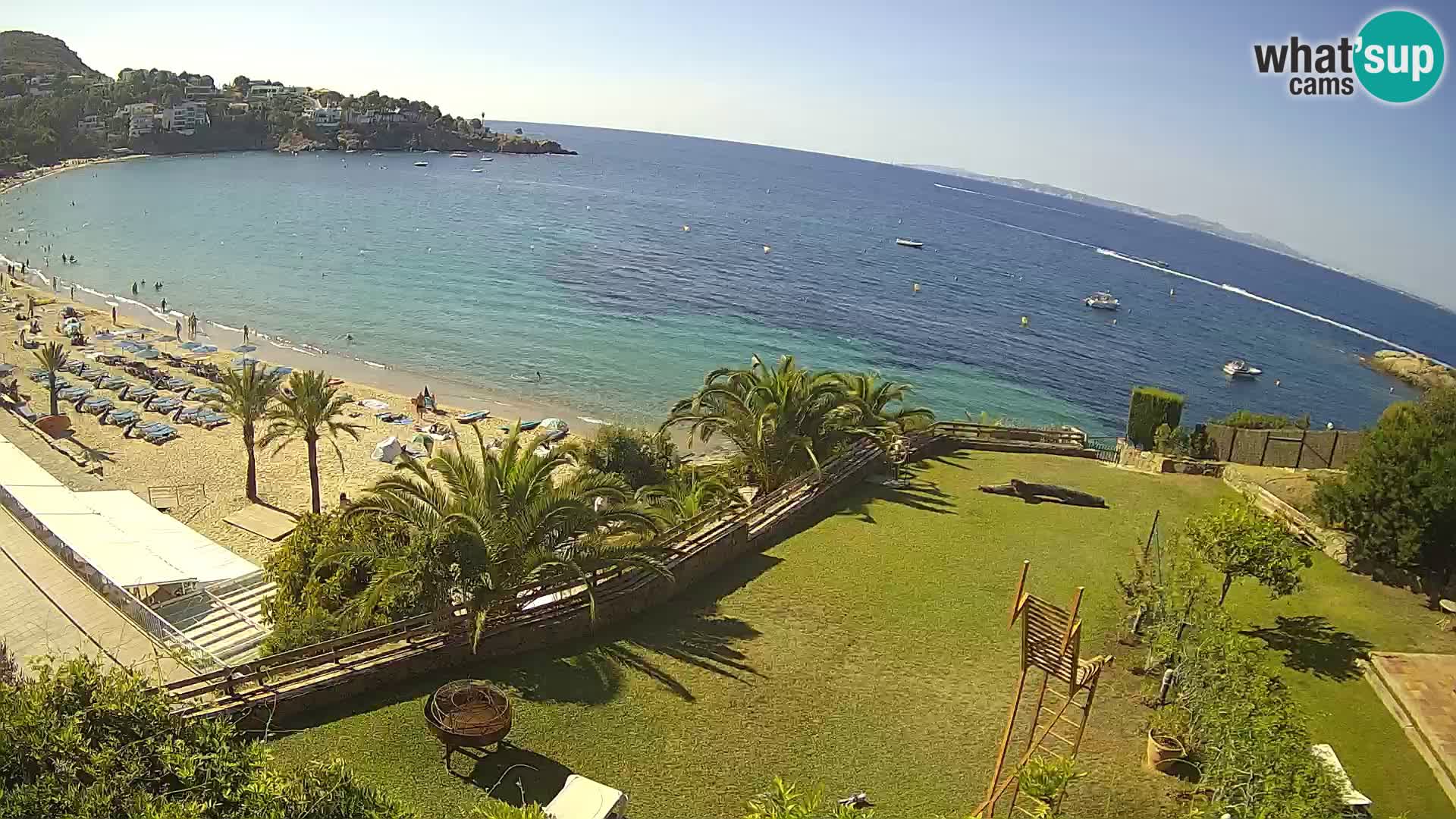Plage de l’Almadrava Livecam Roses – Costa Brava – Espagne