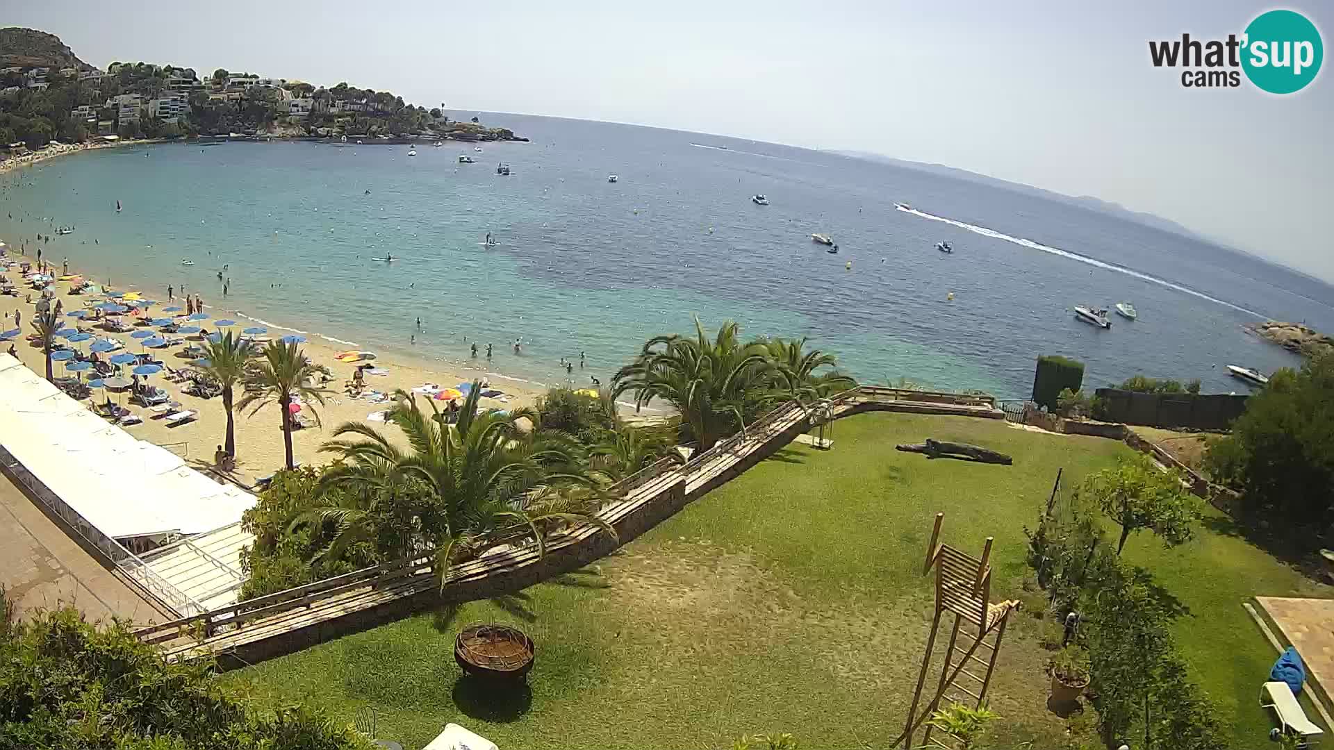 Plage de l’Almadrava Livecam Roses – Costa Brava – Espagne