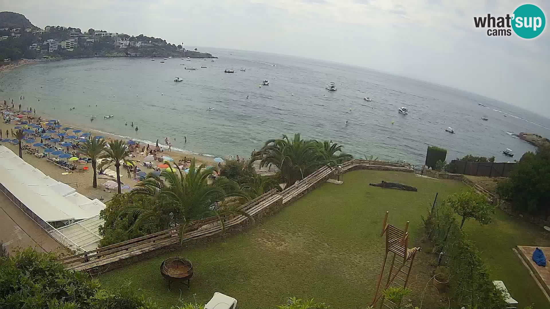 Platja de l’Almadrava Strand Webcam Roses – Costa Brava – Spanien