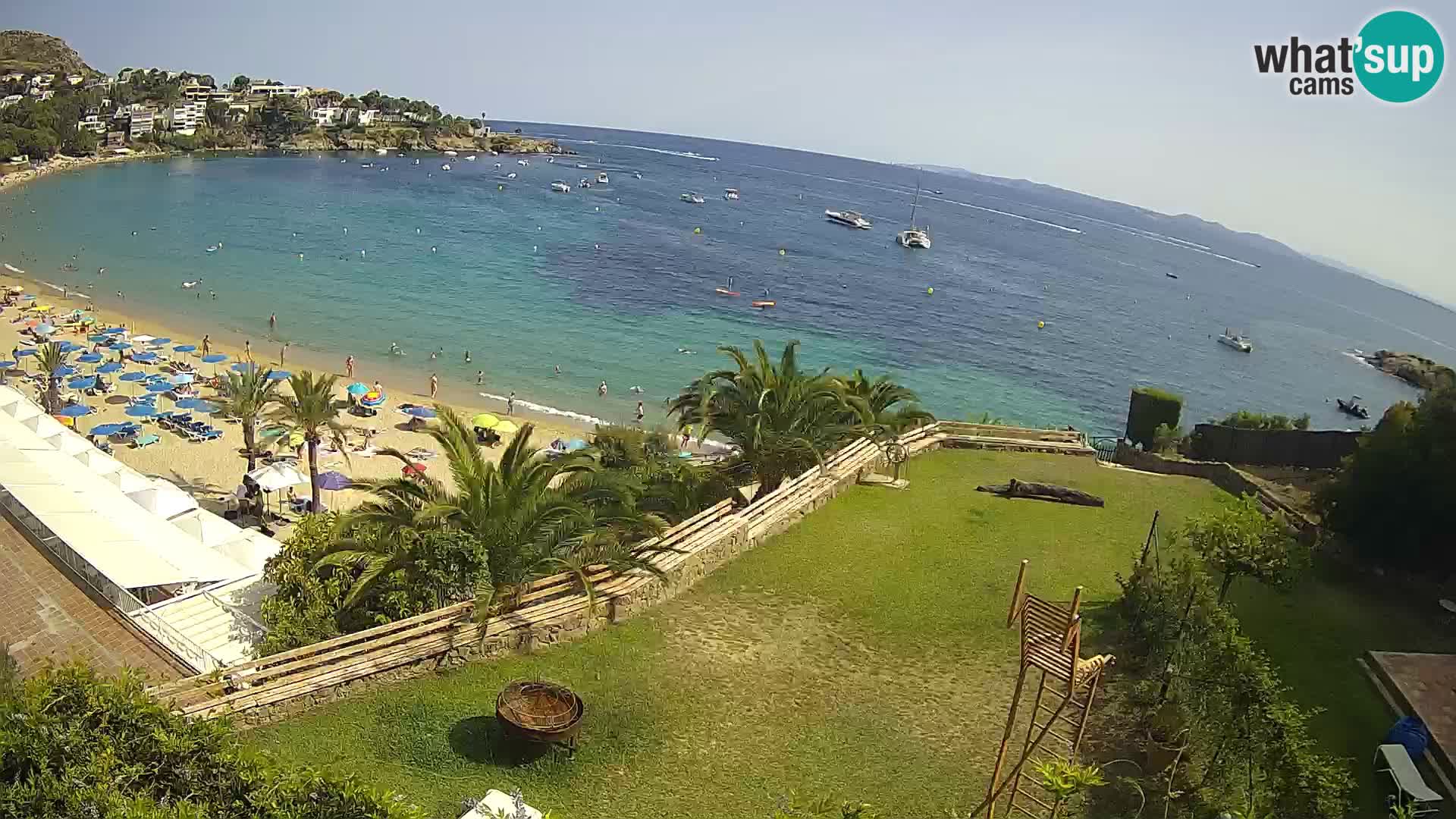 Plaža de l’Almadrava web kamera Roses – Costa Brava – Španjolska