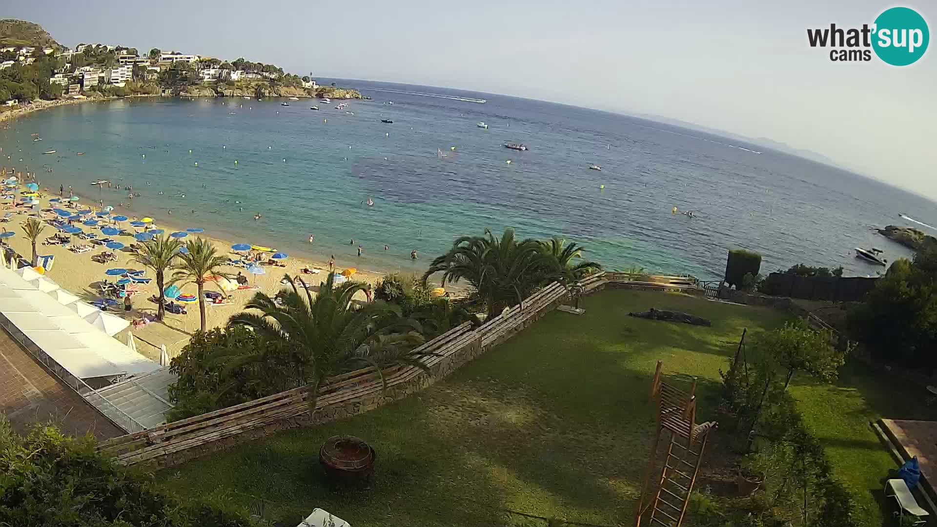 Platja de l’Almadrava Strand Webcam Roses – Costa Brava – Spanien
