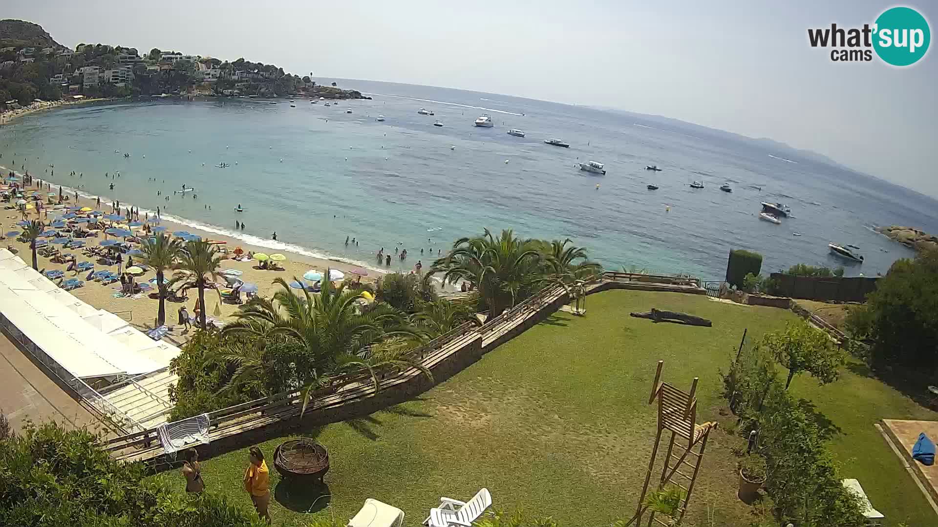 Platja de l’Almadrava Strand Webcam Roses – Costa Brava – Spanien