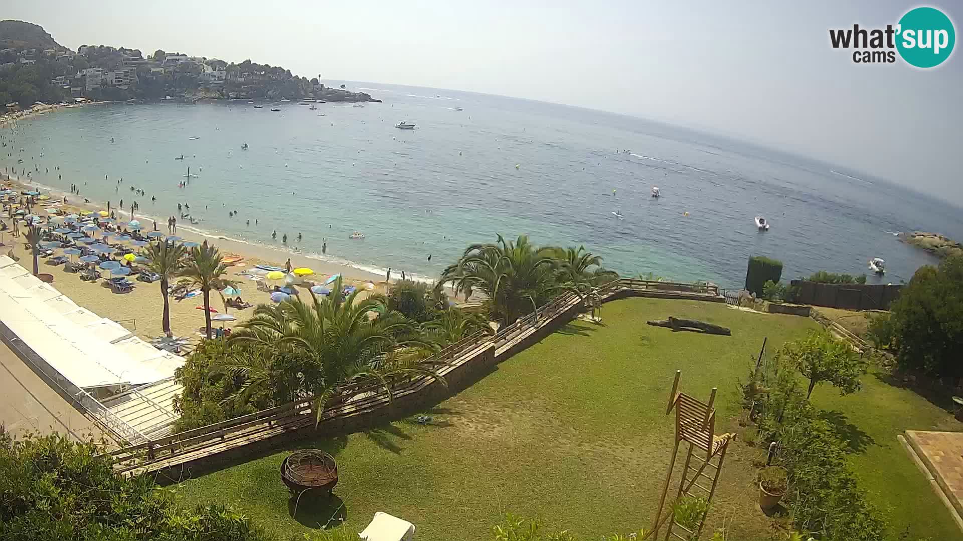 Platja de l’Almadrava Strand Webcam Roses – Costa Brava – Spanien