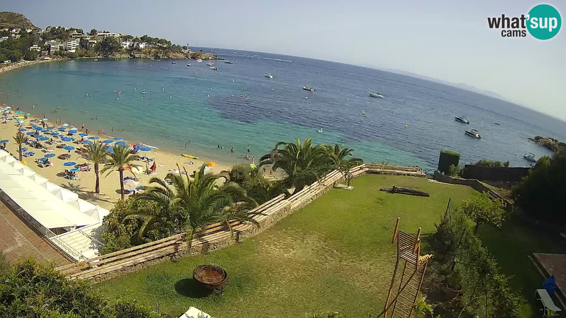 Platja de l’Almadrava Strand Webcam Roses – Costa Brava – Spanien