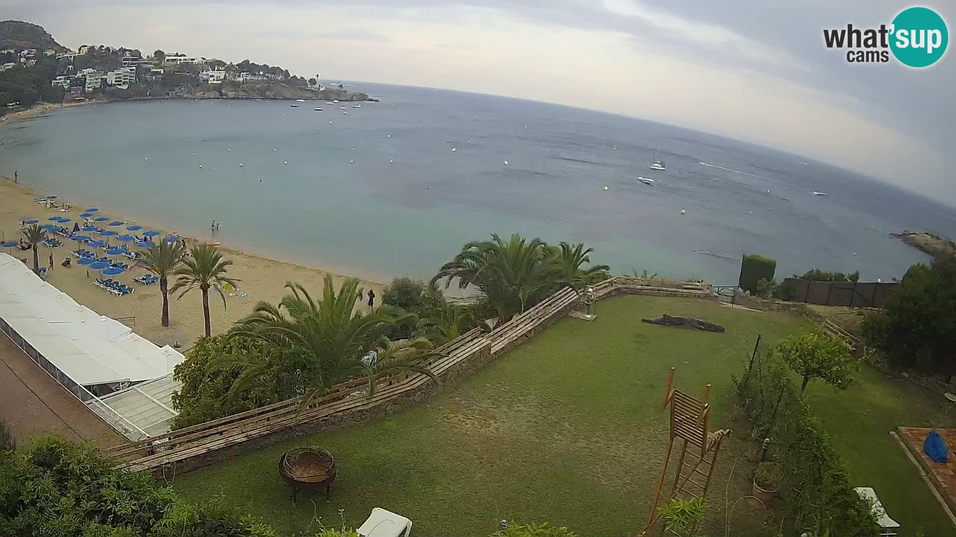 Playa de l’Almadrava camera en vivo Roses – Costa Brava – Espana