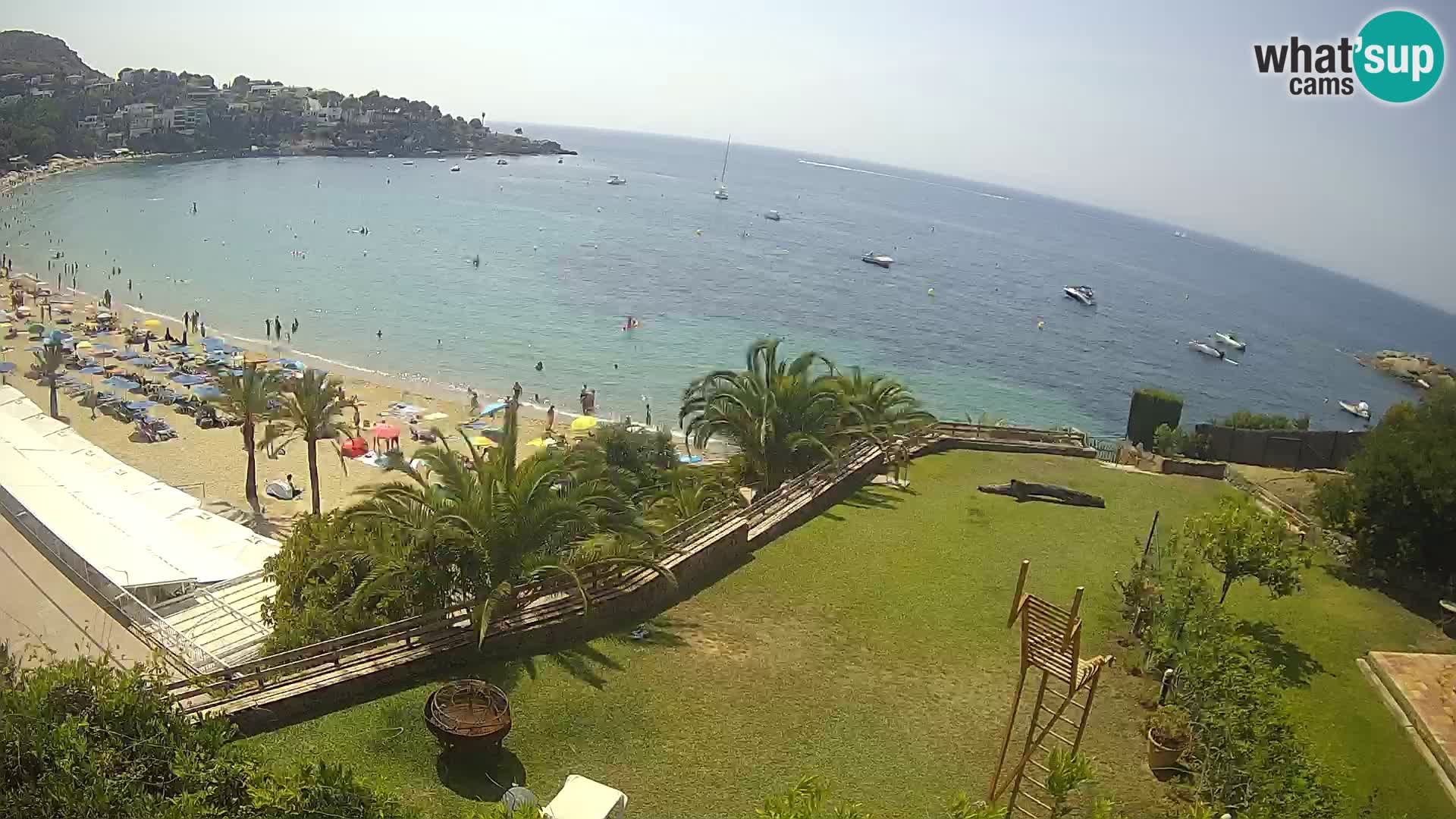 Playa de l’Almadrava camera en vivo Roses – Costa Brava – Espana