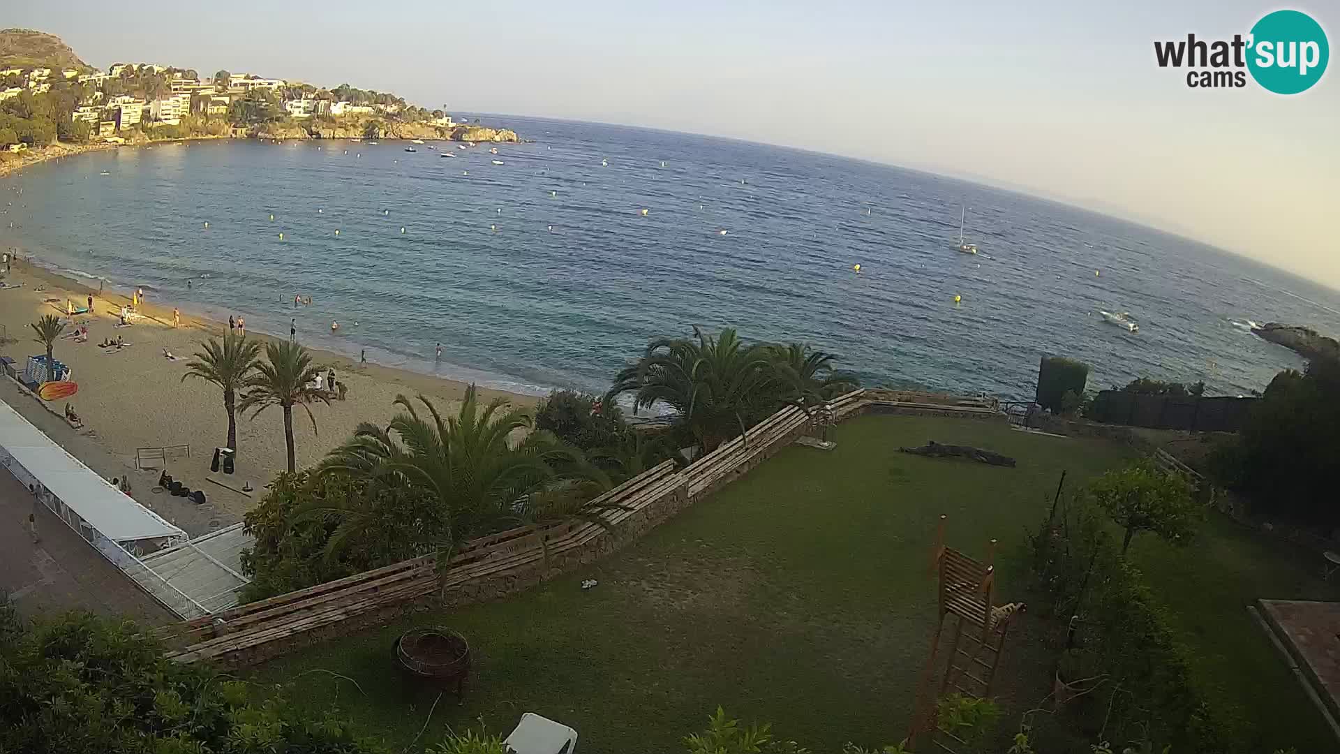 Plage de l’Almadrava Livecam Roses – Costa Brava – Espagne