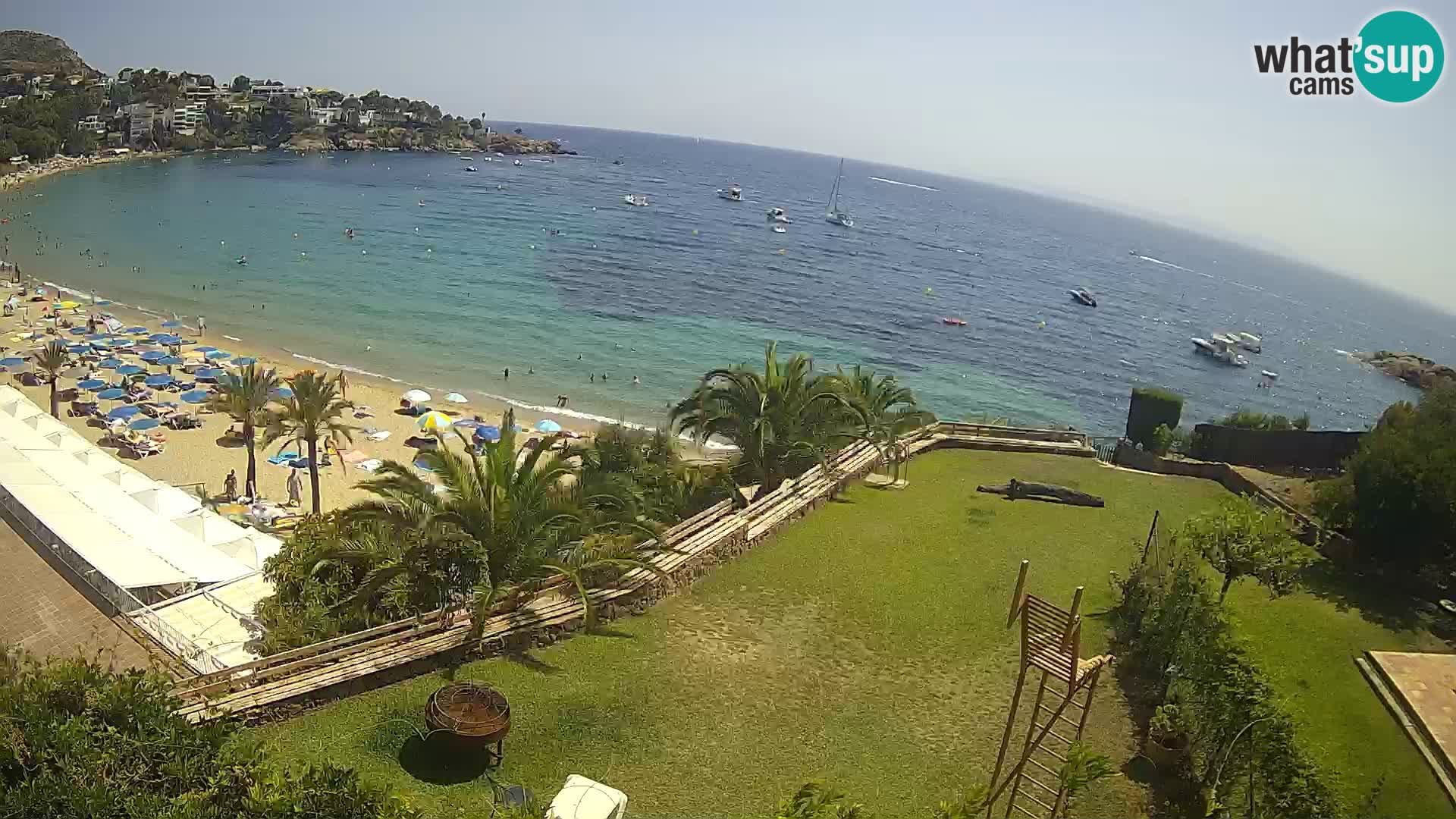 Platja de l’Almadrava Strand Webcam Roses – Costa Brava – Spanien