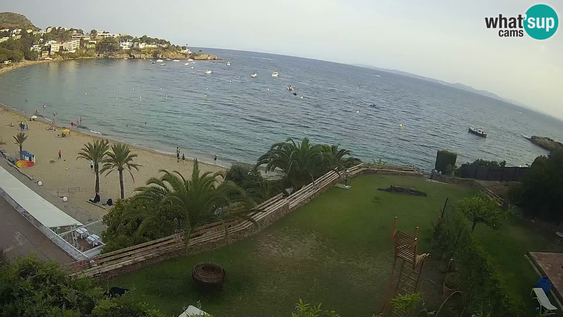 Playa de l’Almadrava camera en vivo Roses – Costa Brava – Espana