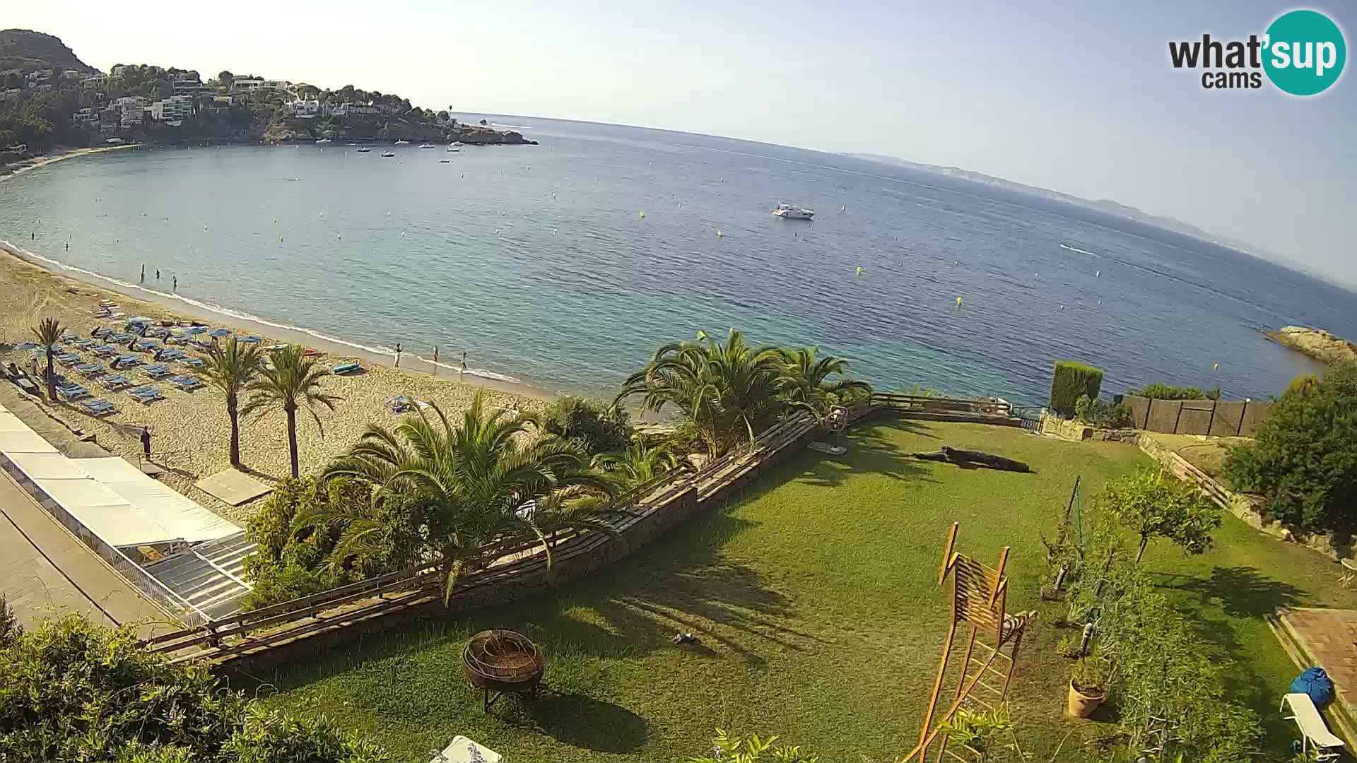 Platja de l’Almadrava Strand Webcam Roses – Costa Brava – Spanien