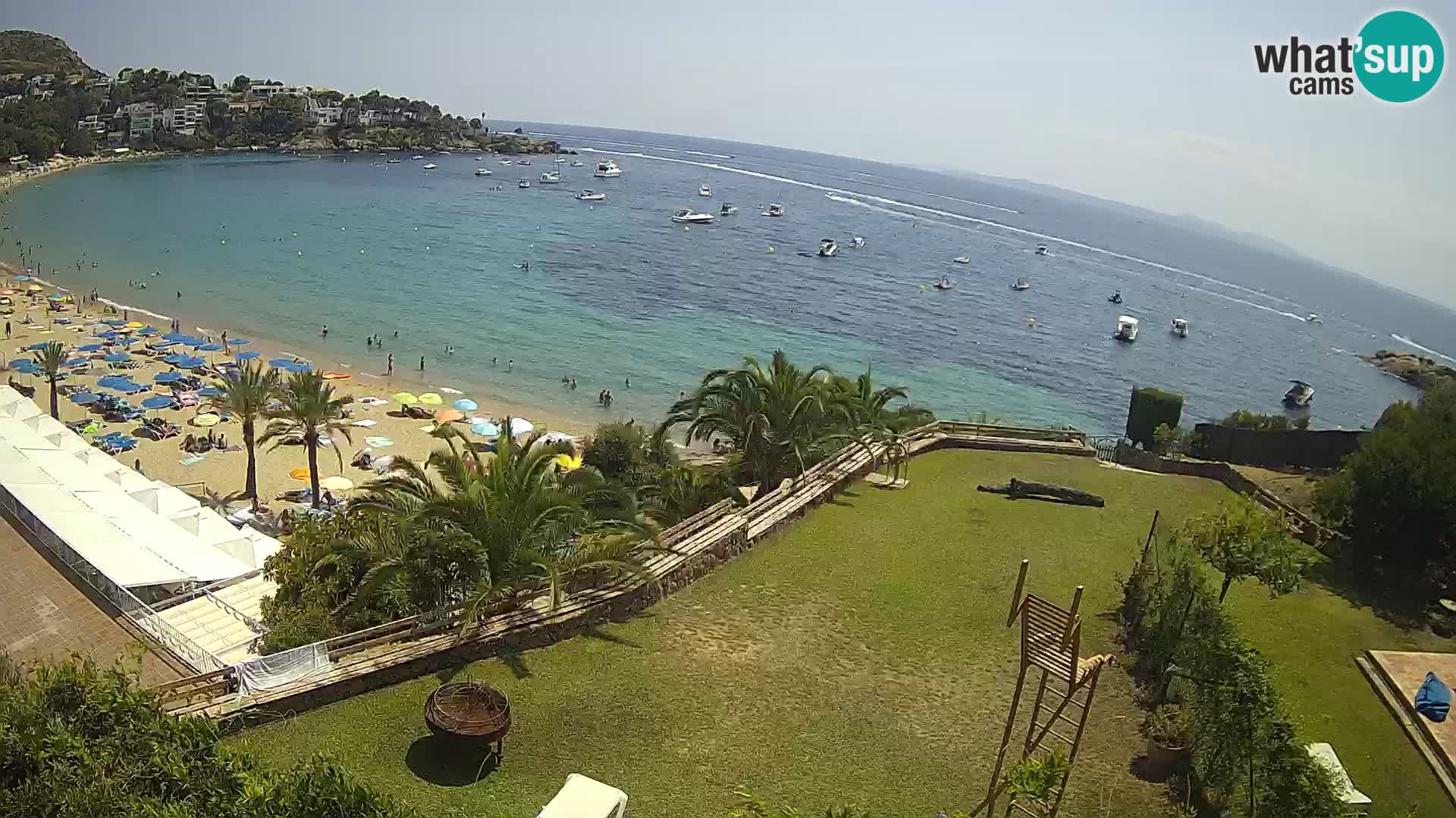 Platja de l’Almadrava Strand Webcam Roses – Costa Brava – Spanien