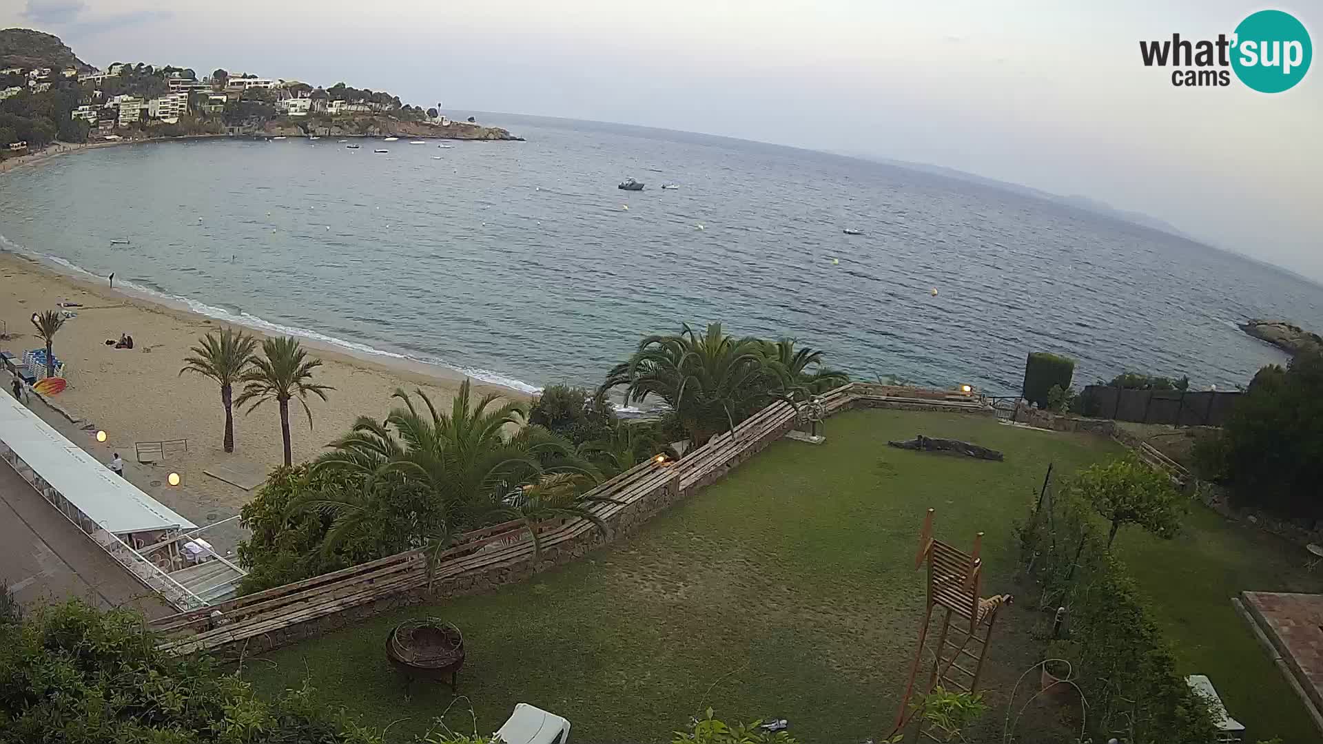 Platja de l’Almadrava beach Live Webcam Roses – Costa Brava – Spain