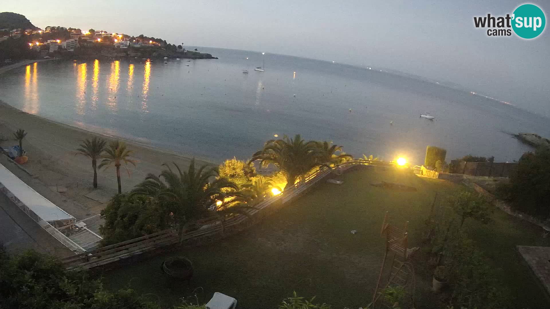 Platja de l’Almadrava Strand Webcam Roses – Costa Brava – Spanien