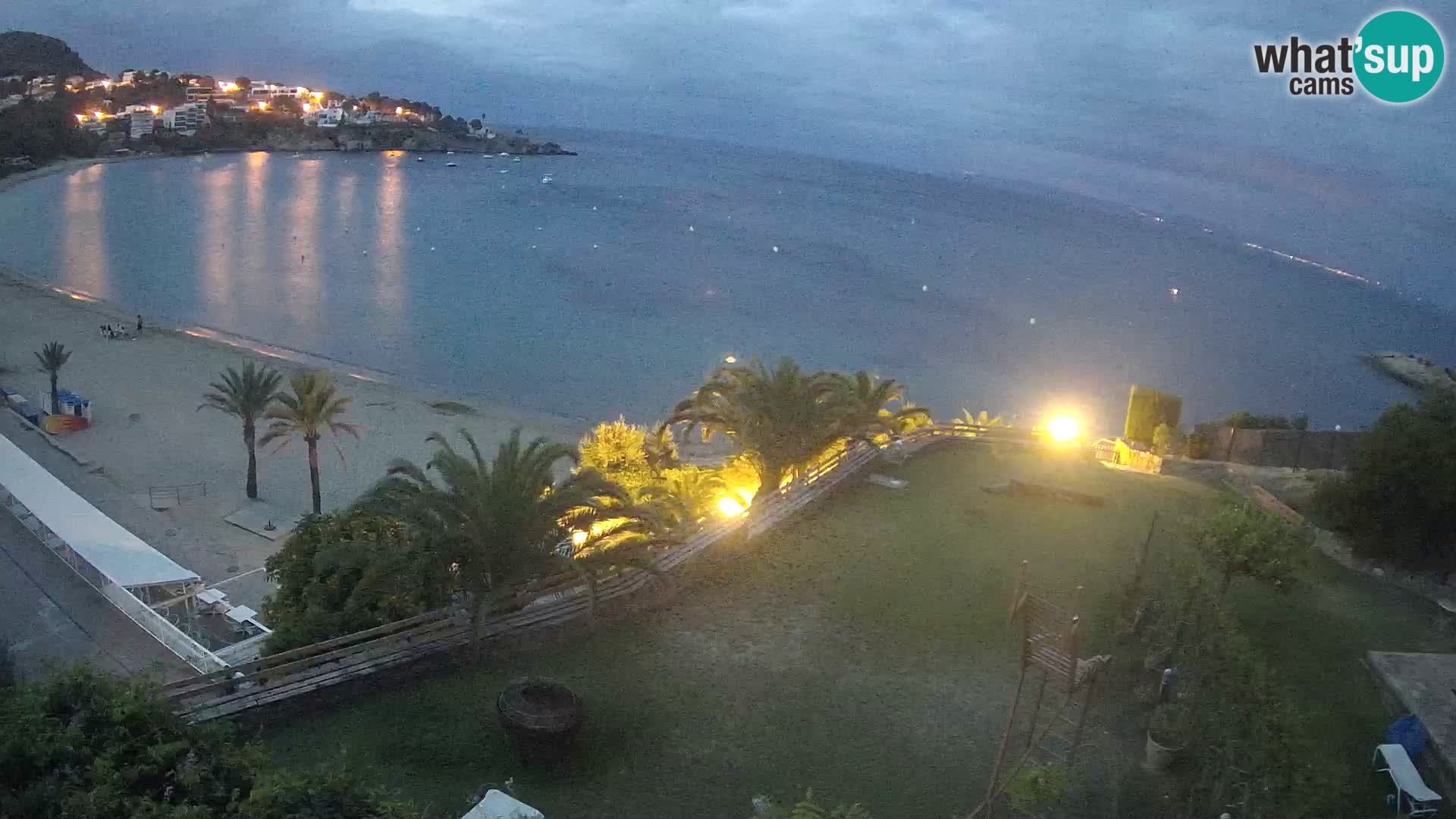 Platja de l’Almadrava Strand Webcam Roses – Costa Brava – Spanien