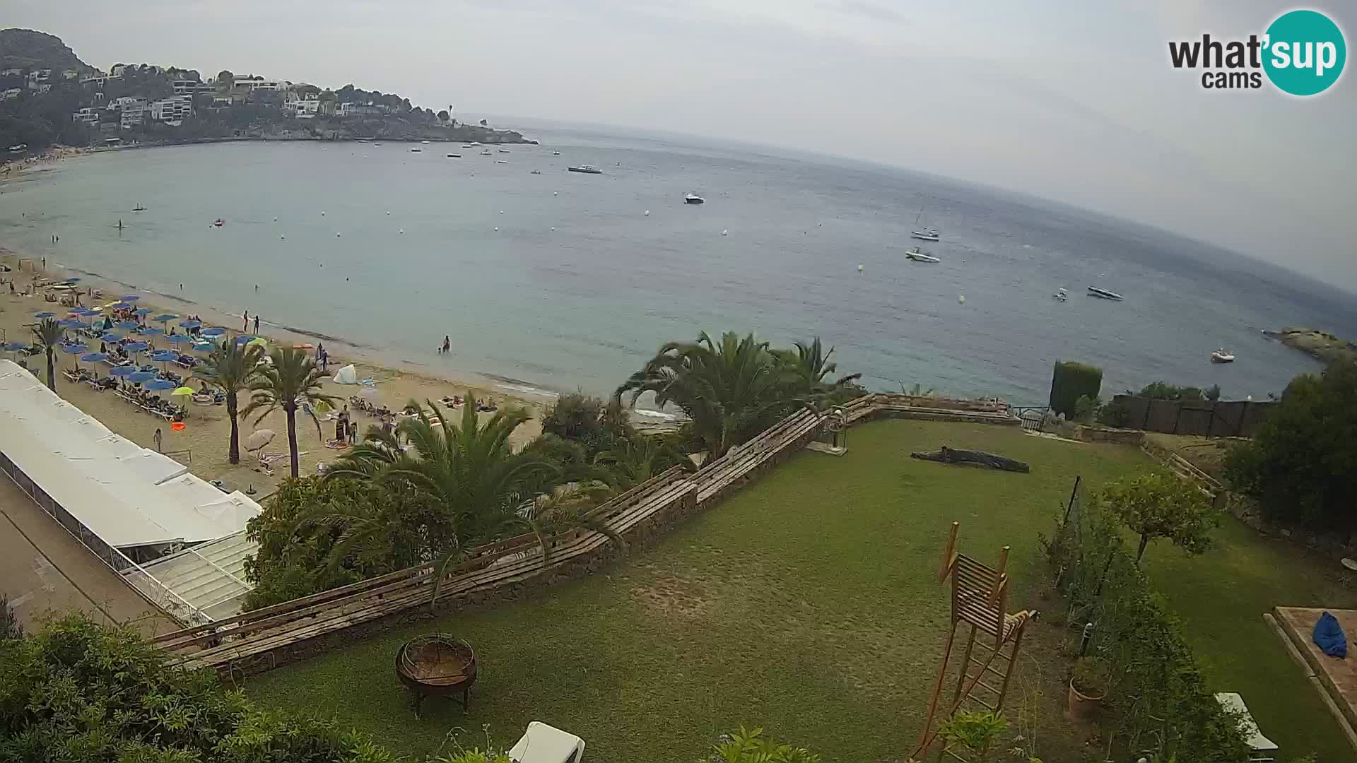 Platja de l’Almadrava Strand Webcam Roses – Costa Brava – Spanien