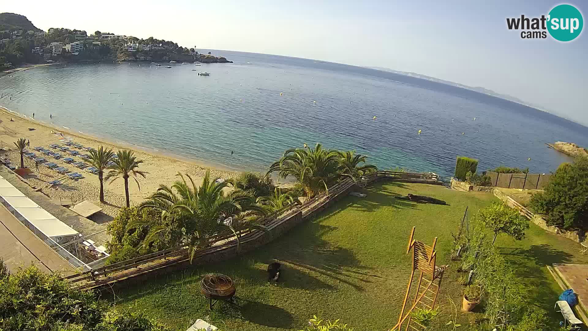 Platja de l’Almadrava beach Live Webcam Roses – Costa Brava – Spain