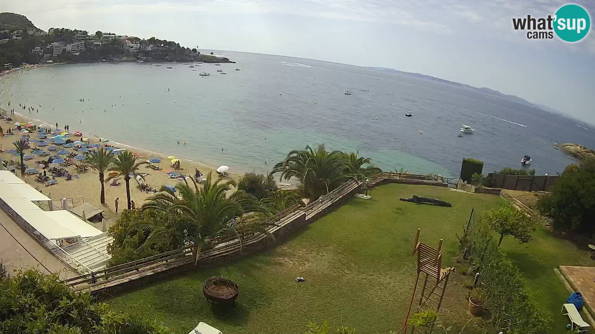 Playa de l’Almadrava camera en vivo Roses – Costa Brava – Espana