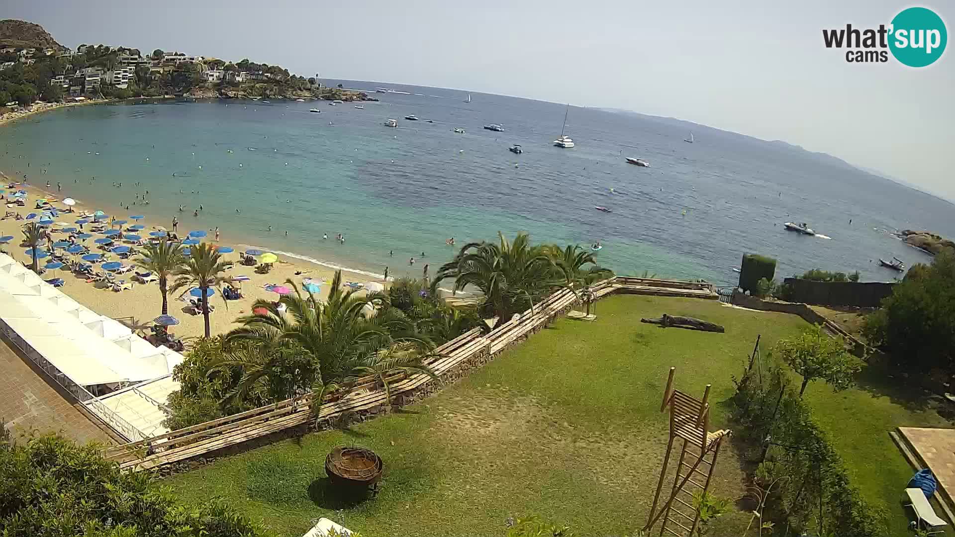 Plage de l’Almadrava Livecam Roses – Costa Brava – Espagne