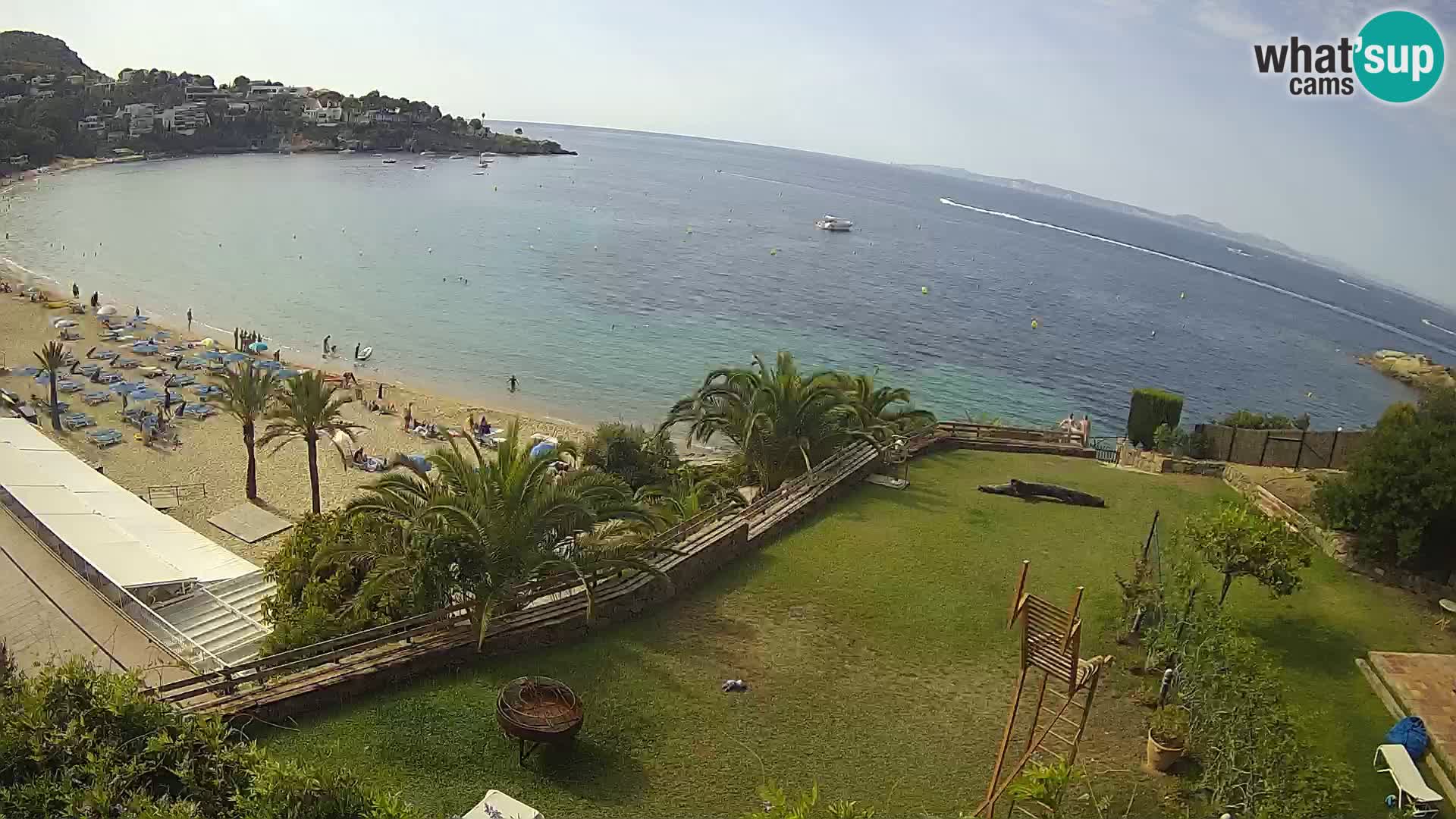 Platja de l’Almadrava Strand Webcam Roses – Costa Brava – Spanien