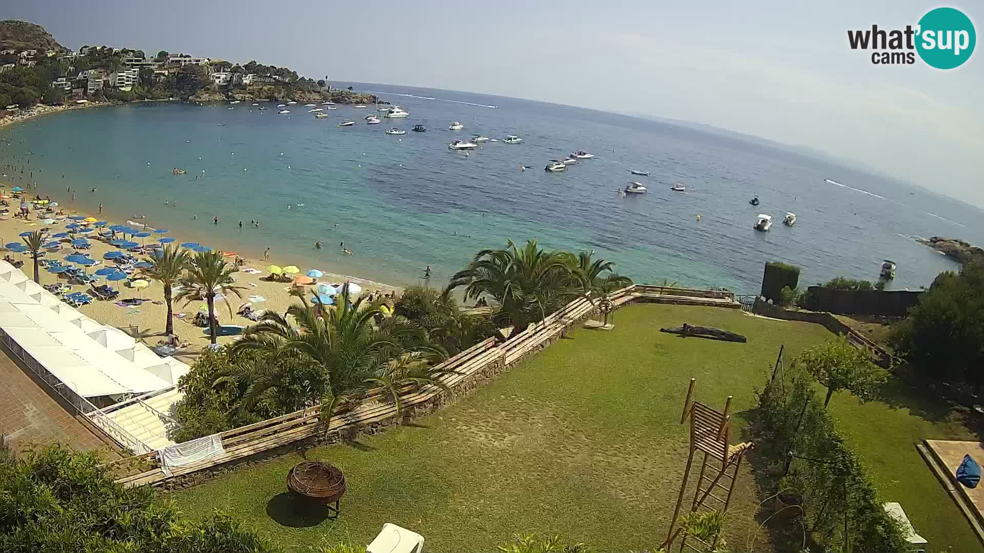 Plage de l’Almadrava Livecam Roses – Costa Brava – Espagne