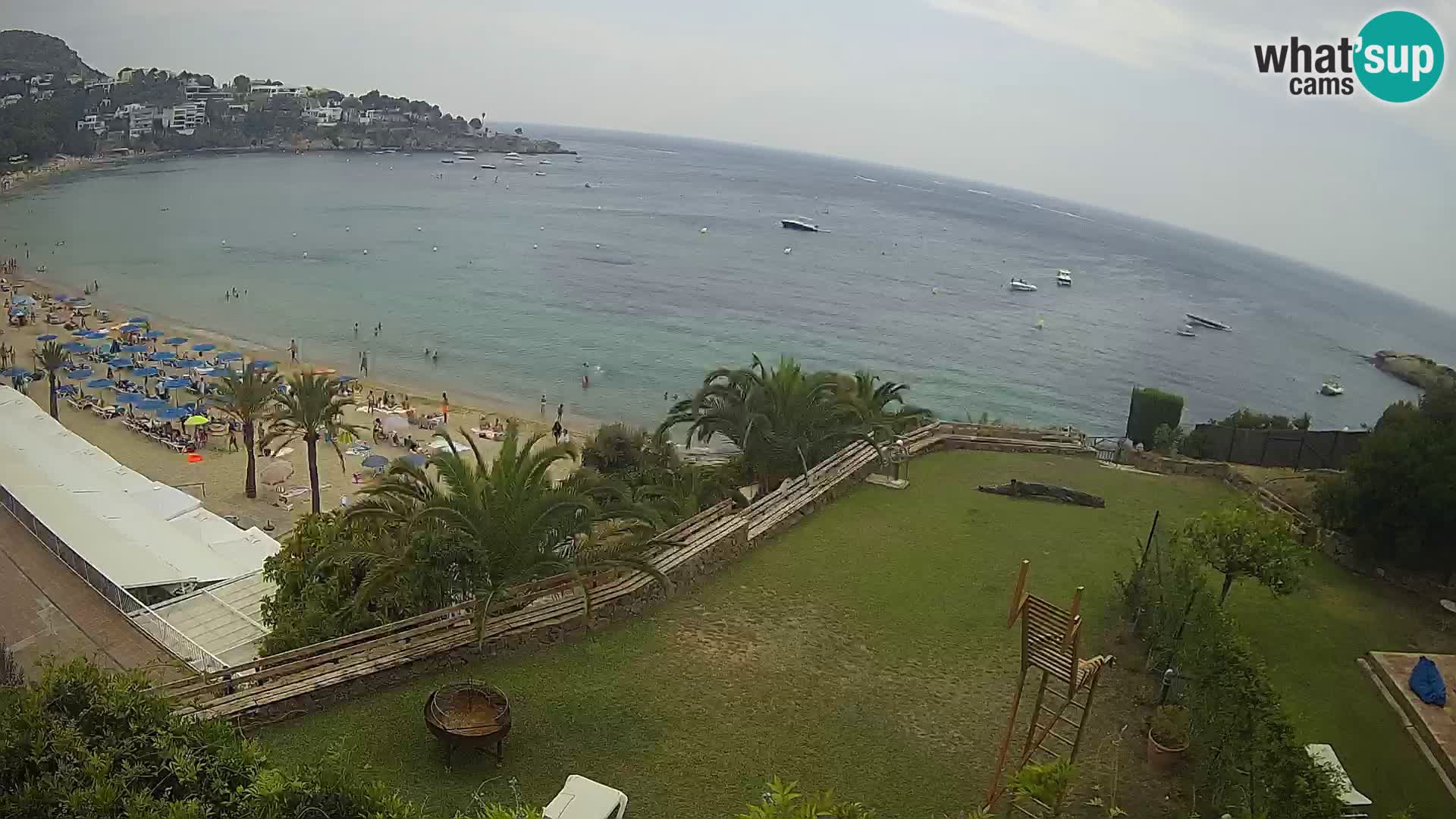Platja de l’Almadrava Strand Webcam Roses – Costa Brava – Spanien