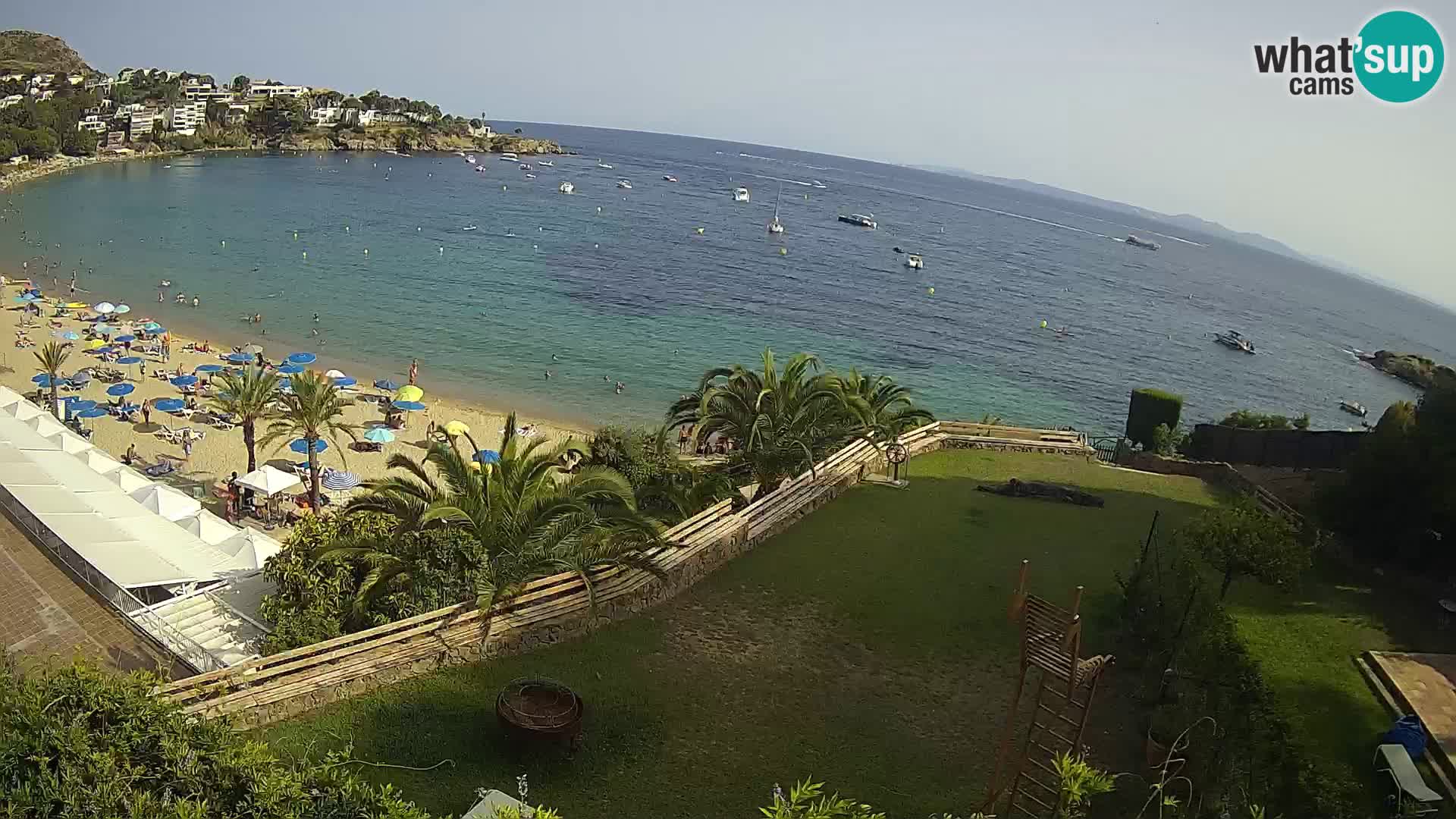 Platja de l’Almadrava Strand Webcam Roses – Costa Brava – Spanien