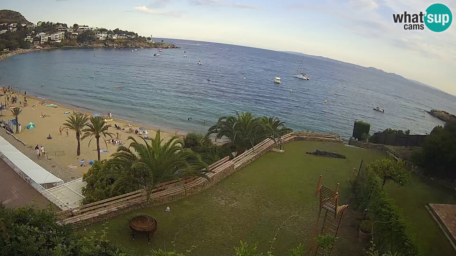 Plaža de l’Almadrava Spletna kamera Roses – Costa Brava – Španija