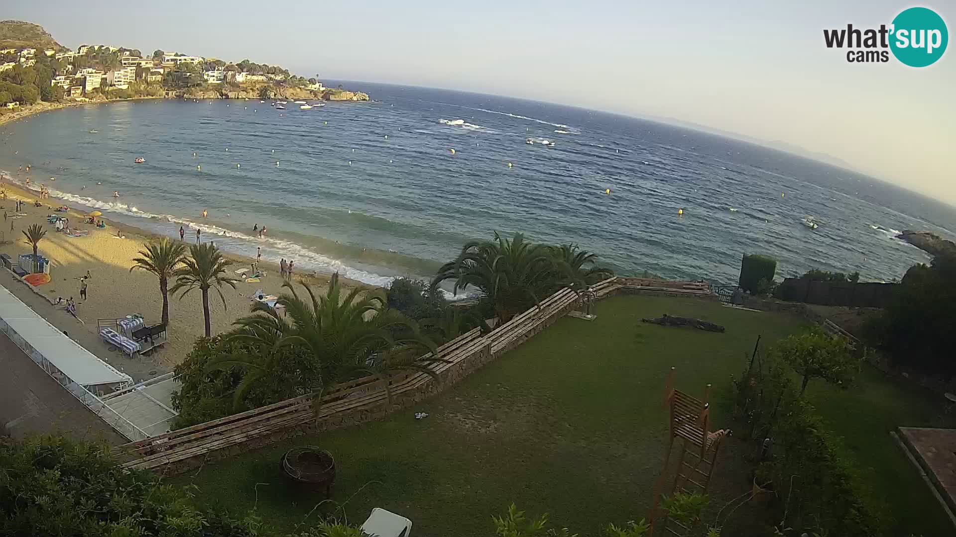 Plage de l’Almadrava Livecam Roses – Costa Brava – Espagne