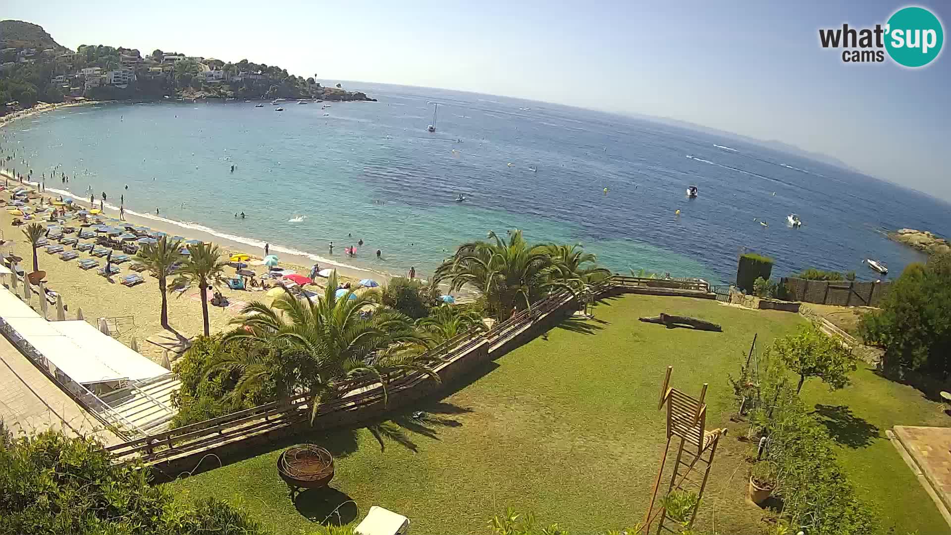 Plage de l’Almadrava Livecam Roses – Costa Brava – Espagne