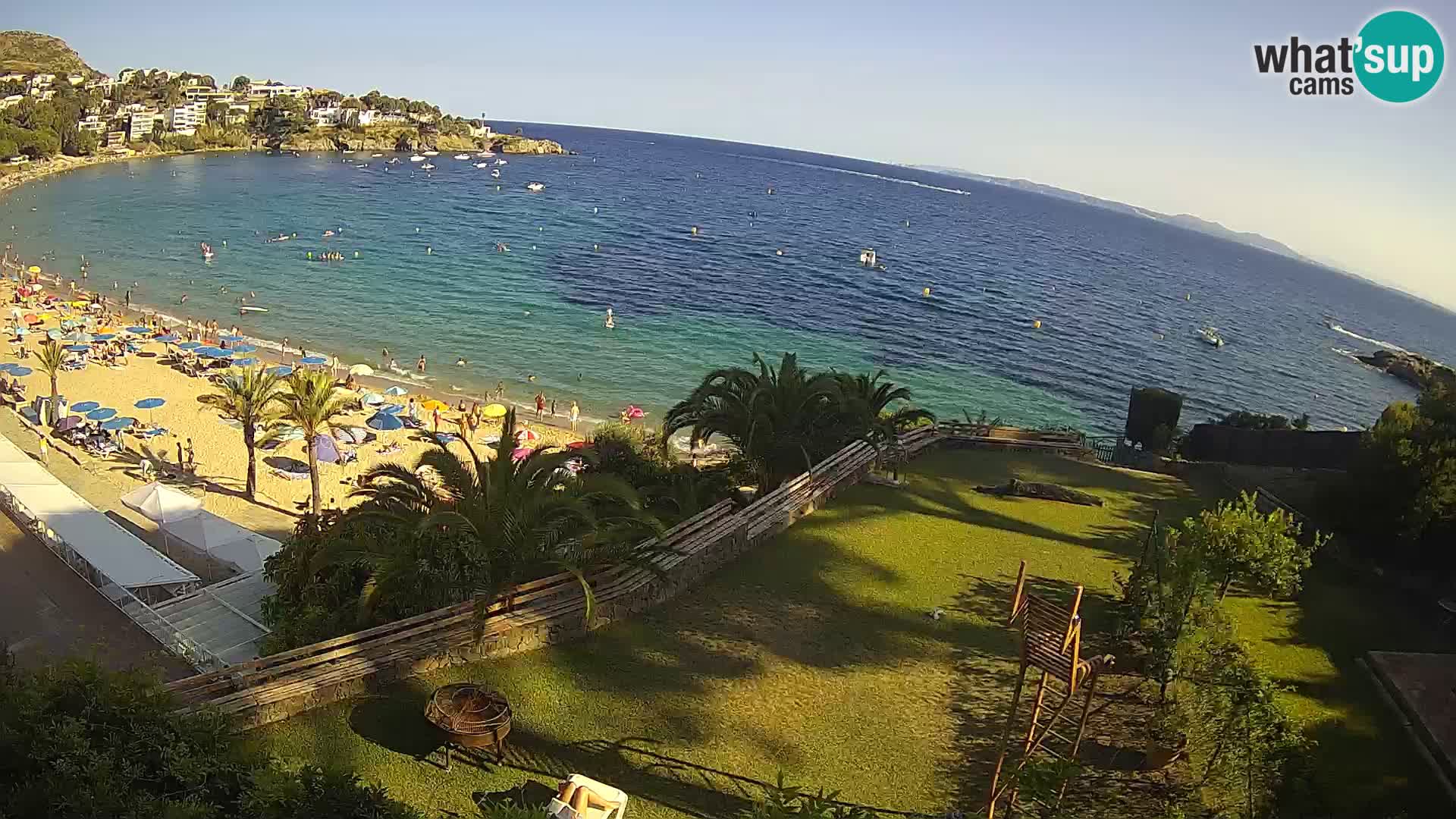 Plage de l’Almadrava Livecam Roses – Costa Brava – Espagne