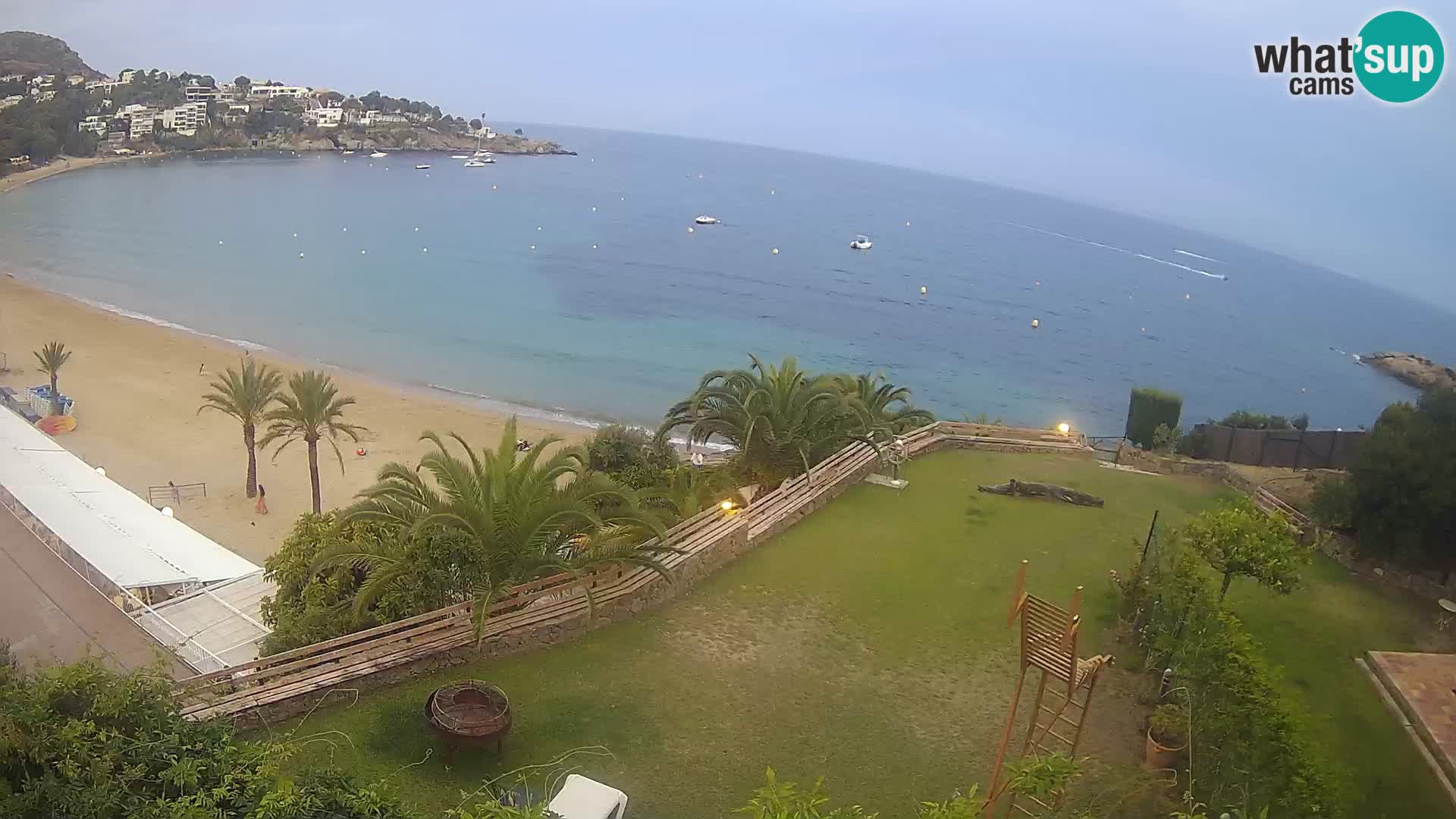 Plage de l’Almadrava Livecam Roses – Costa Brava – Espagne