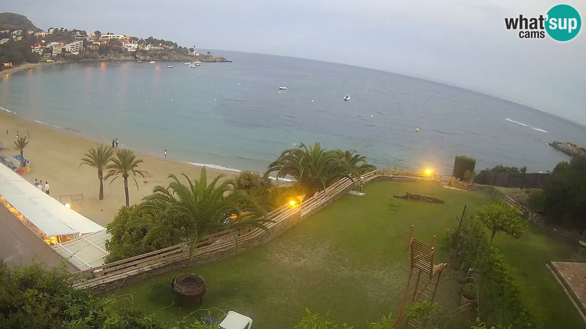 Platja de l’Almadrava beach Live Webcam Roses – Costa Brava – Spain