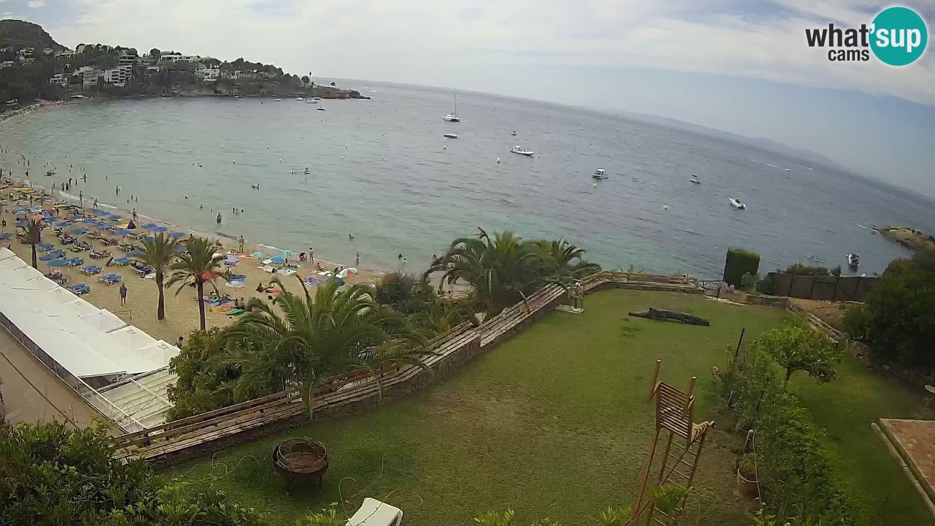 Platja de l’Almadrava beach Live Webcam Roses – Costa Brava – Spain