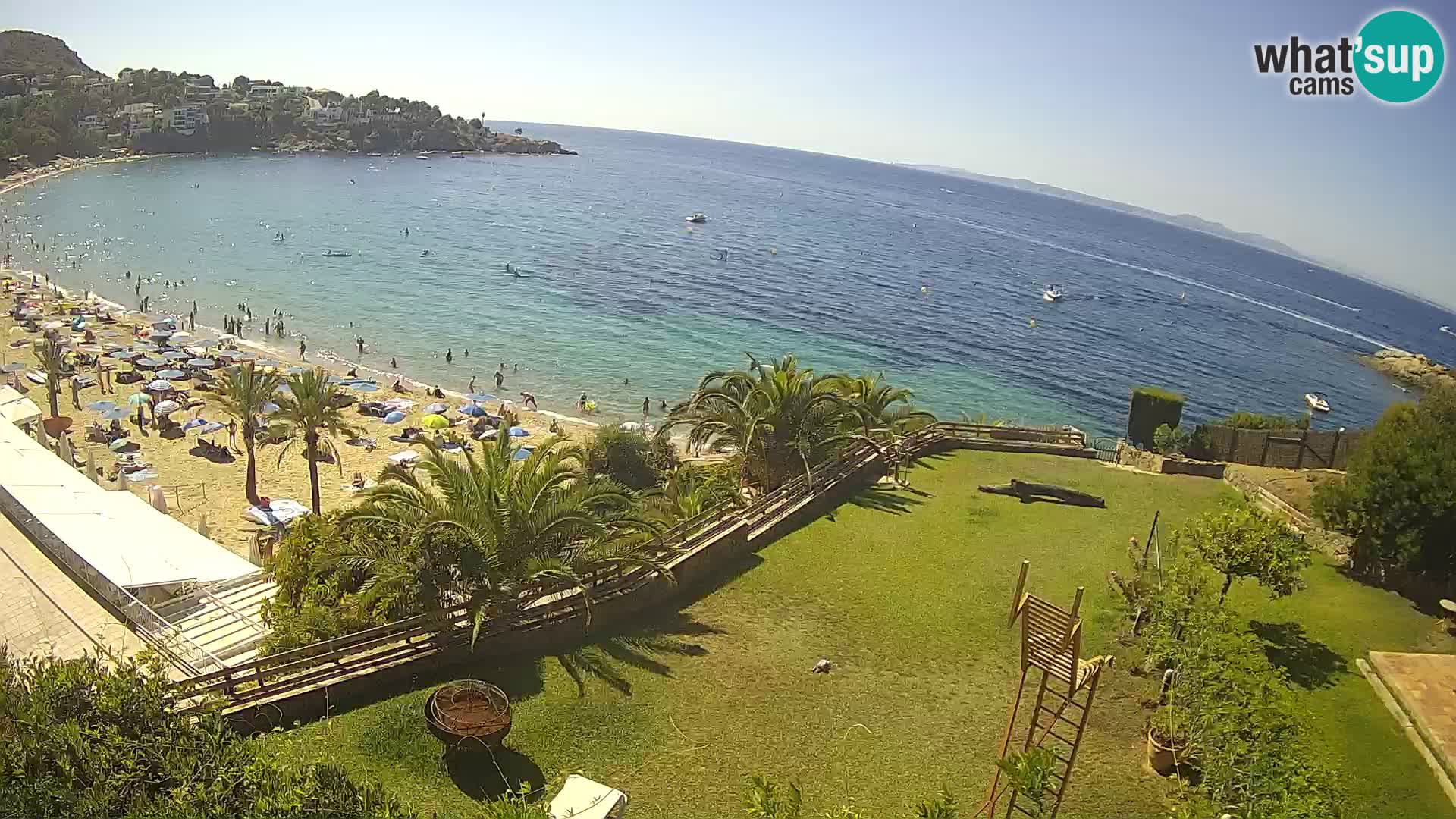 Platja de l’Almadrava Strand Webcam Roses – Costa Brava – Spanien