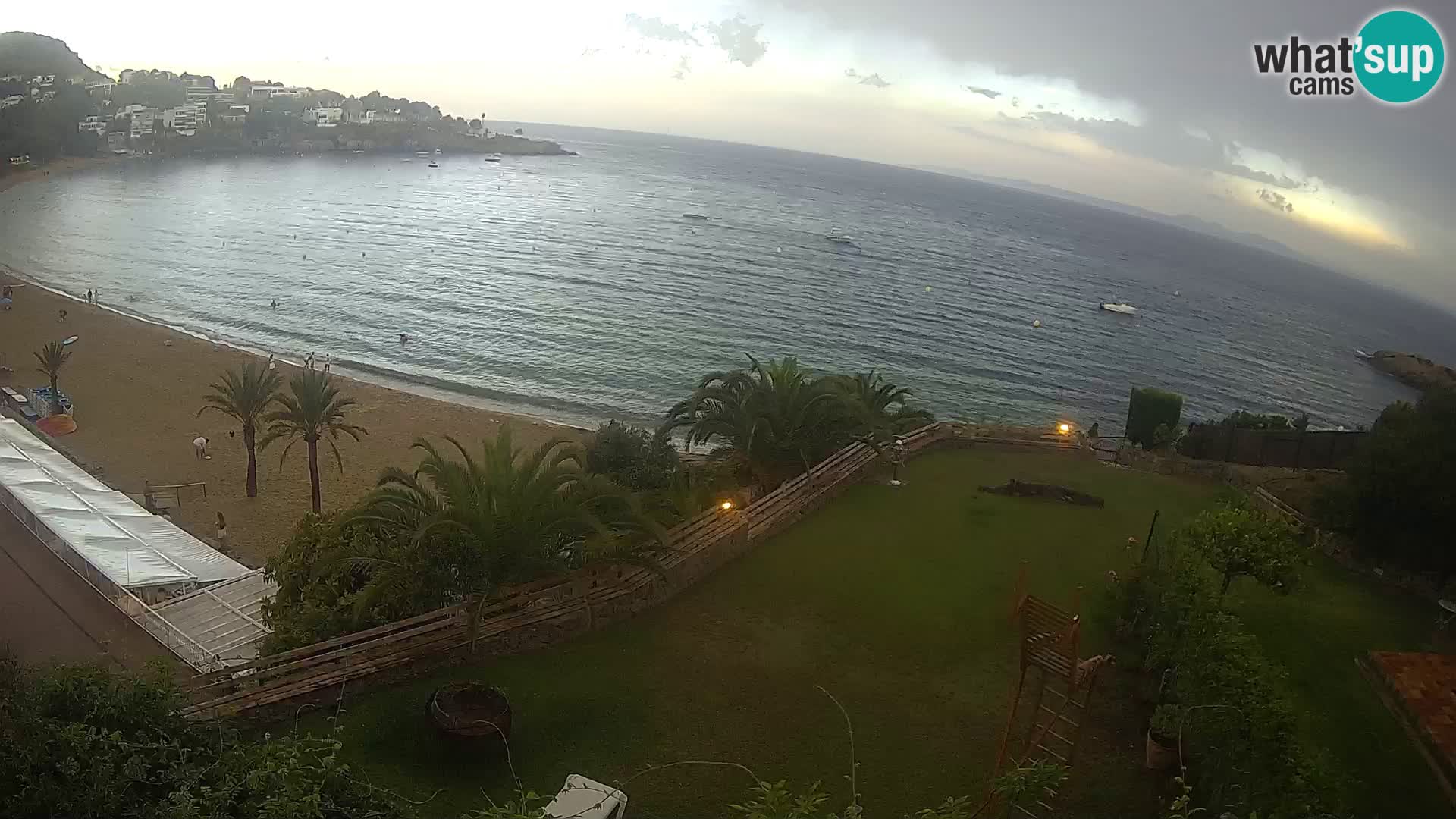 Platja de l’Almadrava Strand Webcam Roses – Costa Brava – Spanien