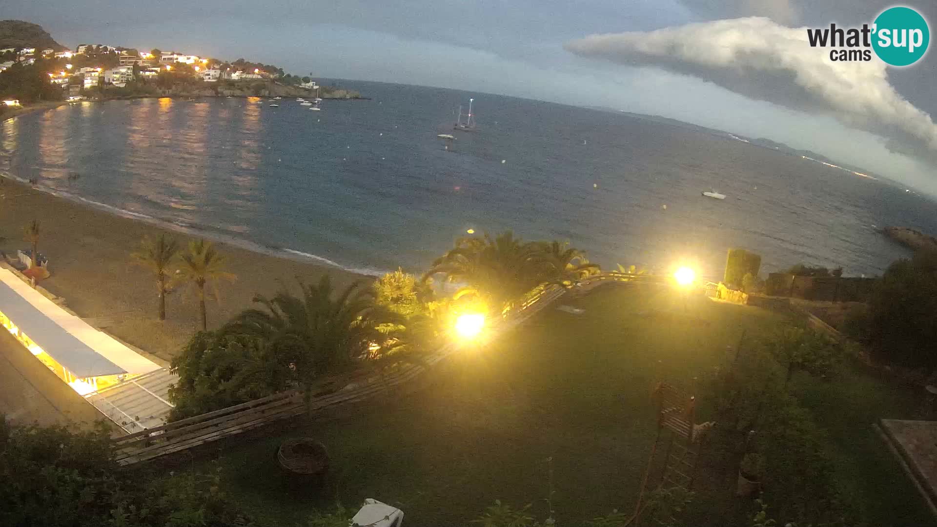 Platja de l’Almadrava Strand Webcam Roses – Costa Brava – Spanien