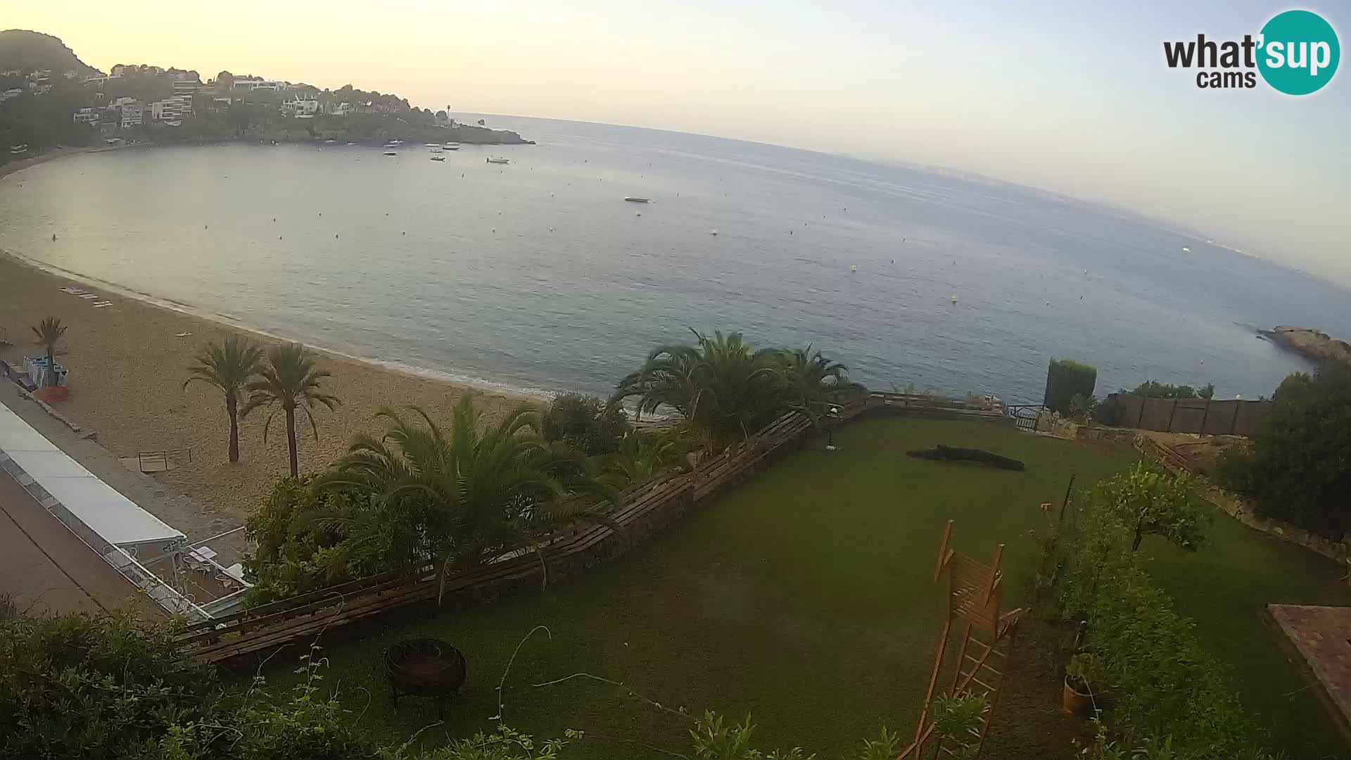 Platja de l’Almadrava beach Live Webcam Roses – Costa Brava – Spain