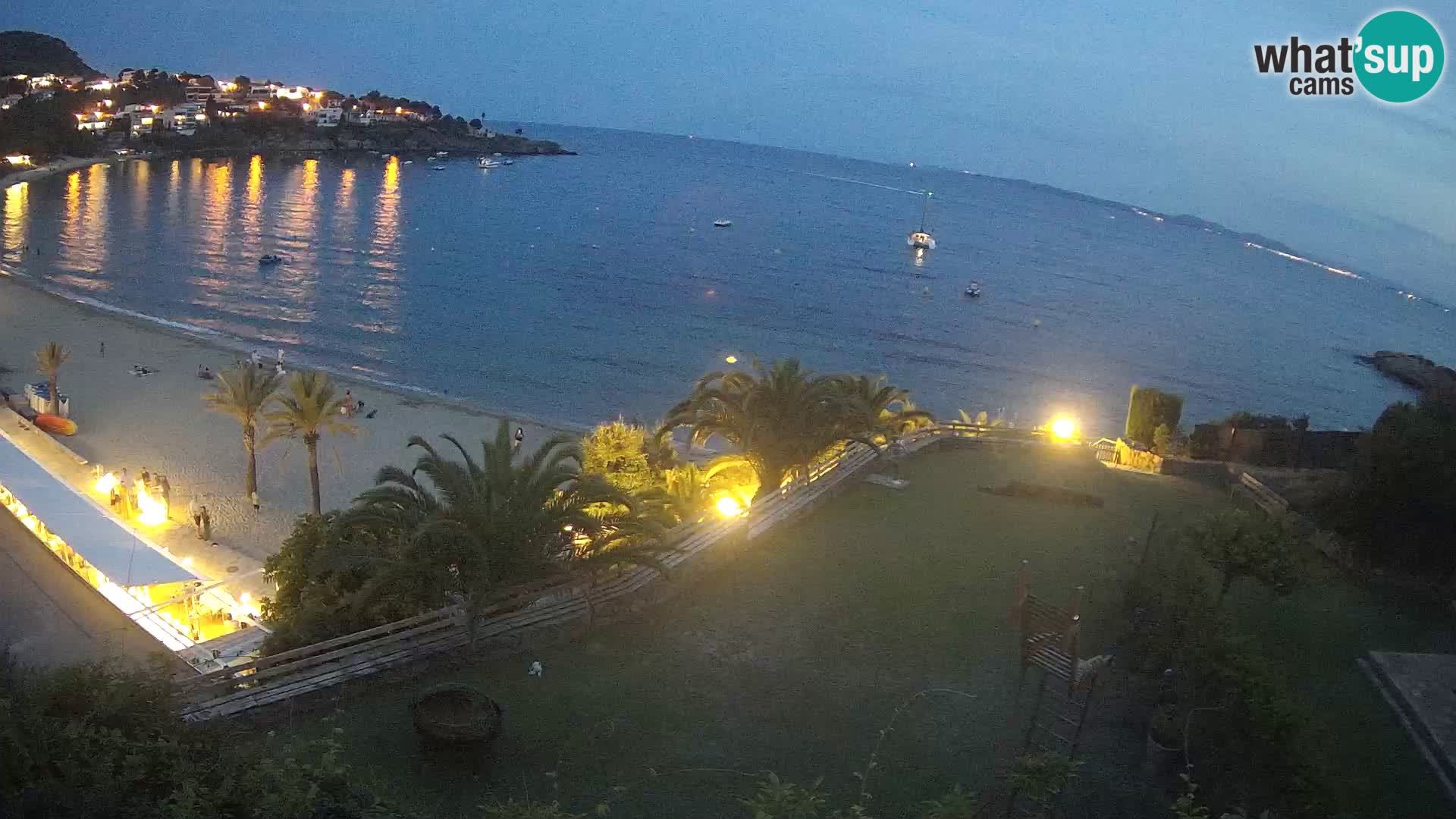 Platja de l’Almadrava Strand Webcam Roses – Costa Brava – Spanien