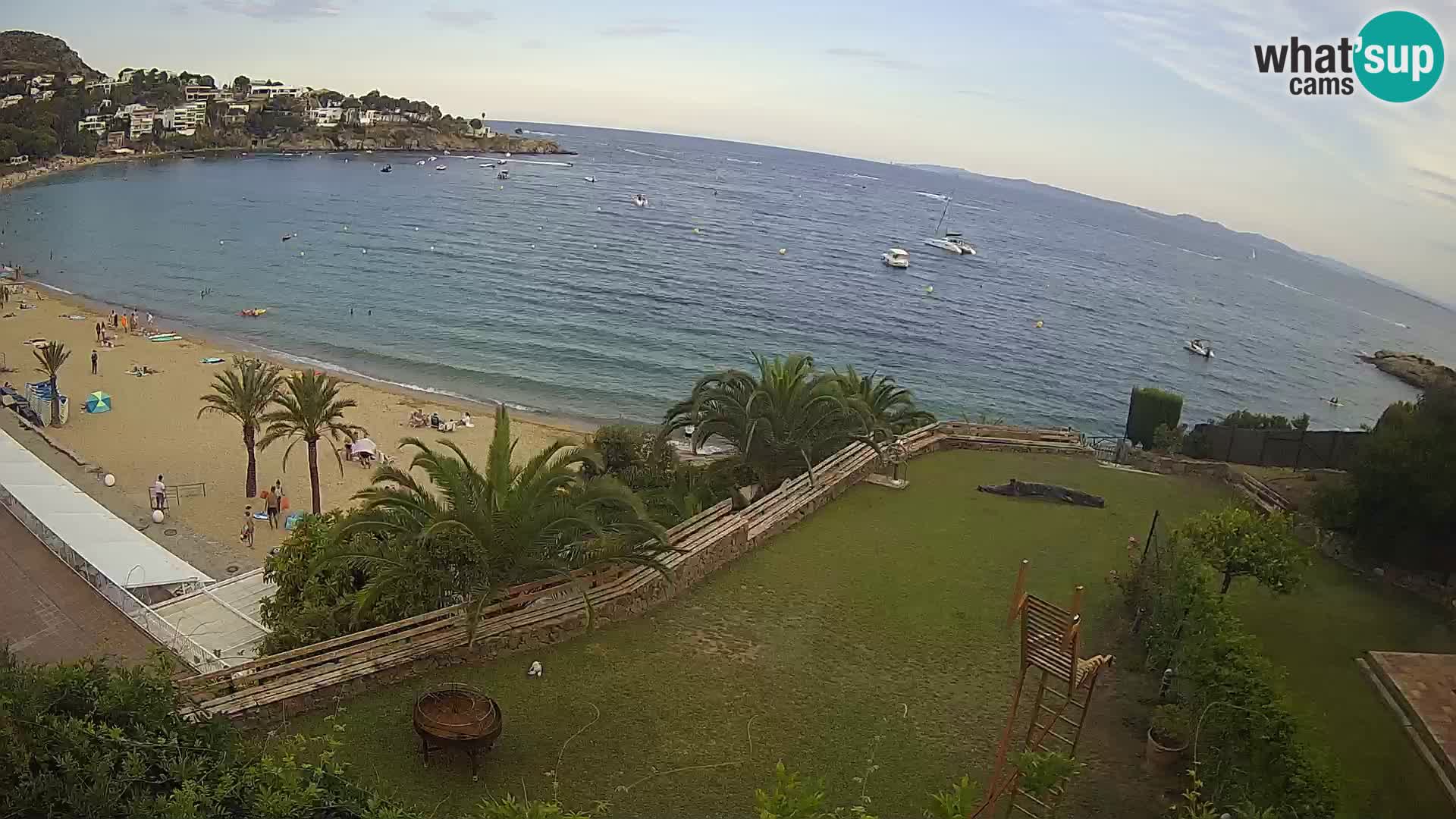 Platja de l’Almadrava beach Live Webcam Roses – Costa Brava – Spain