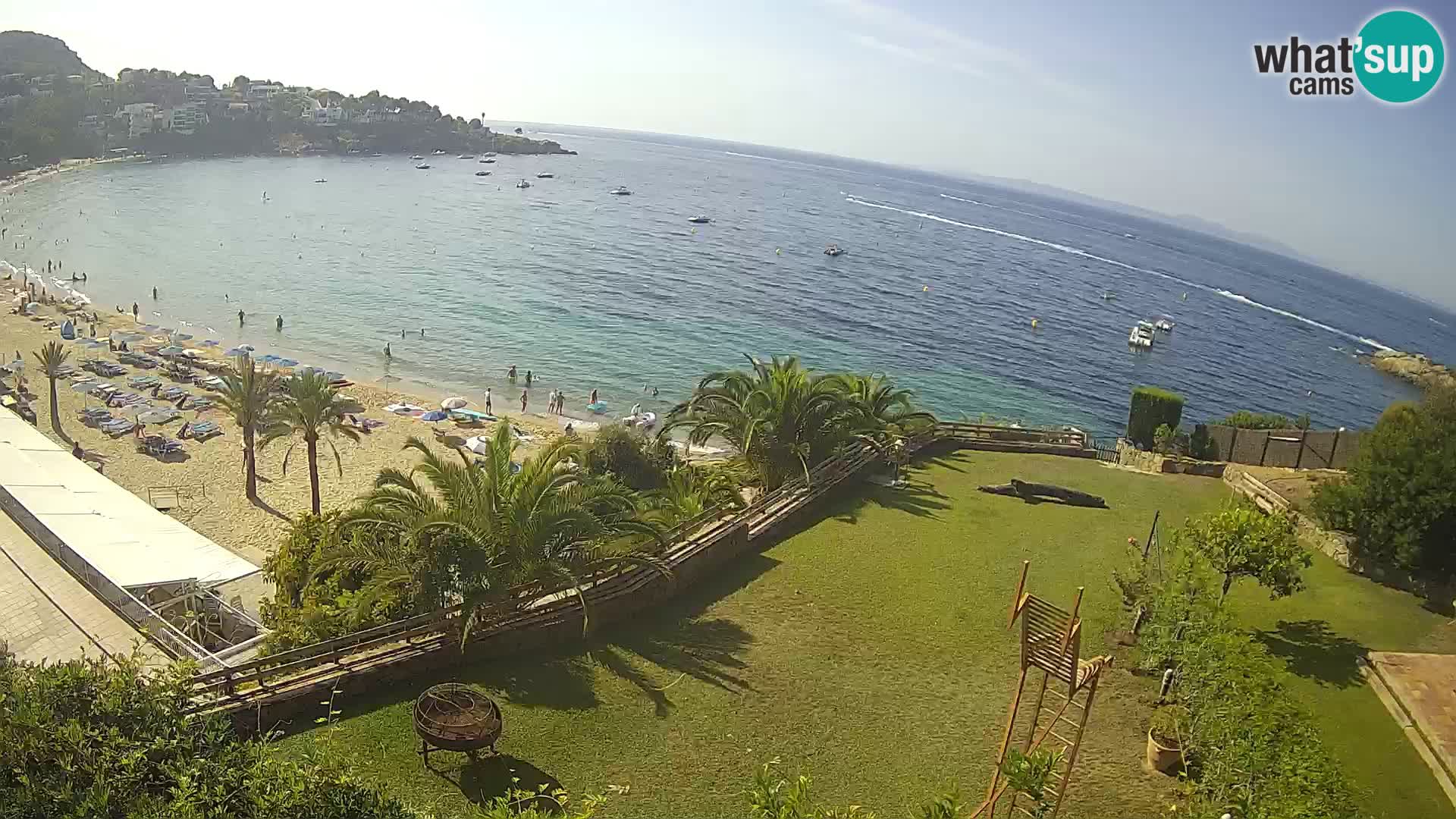 Platja de l’Almadrava Strand Webcam Roses – Costa Brava – Spanien