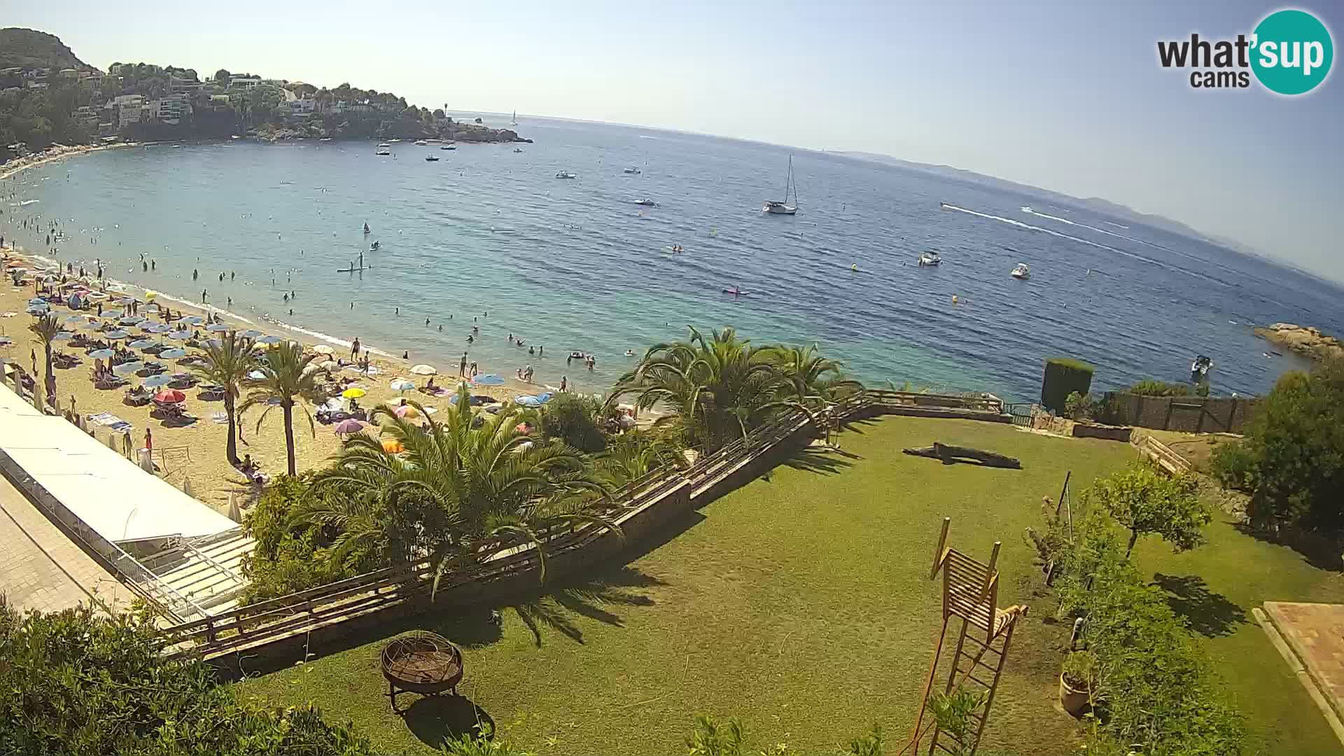 Platja de l’Almadrava Spiaggia Live Webcam Roses – Costa Brava – Spagna