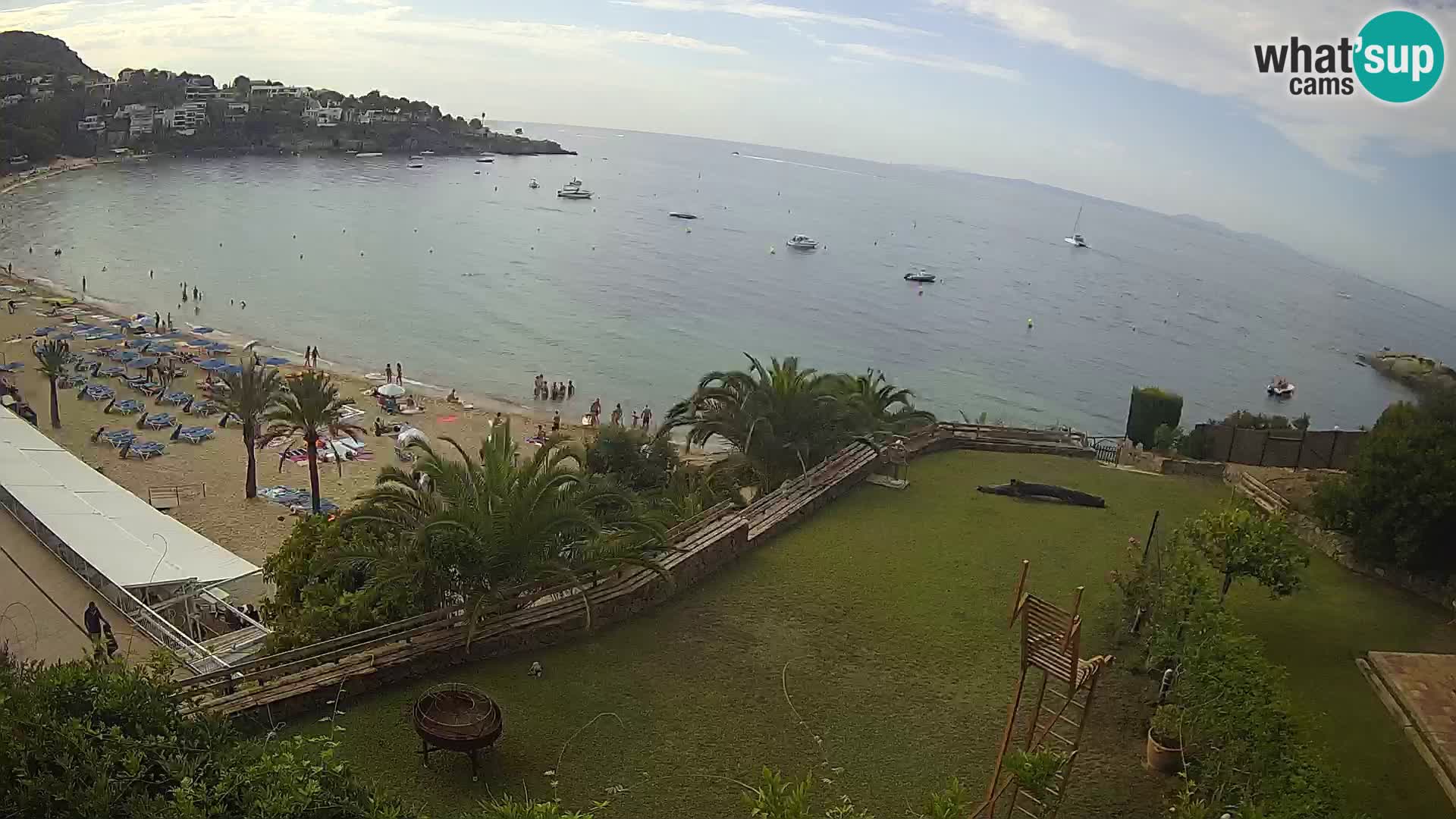 Plage de l’Almadrava Livecam Roses – Costa Brava – Espagne