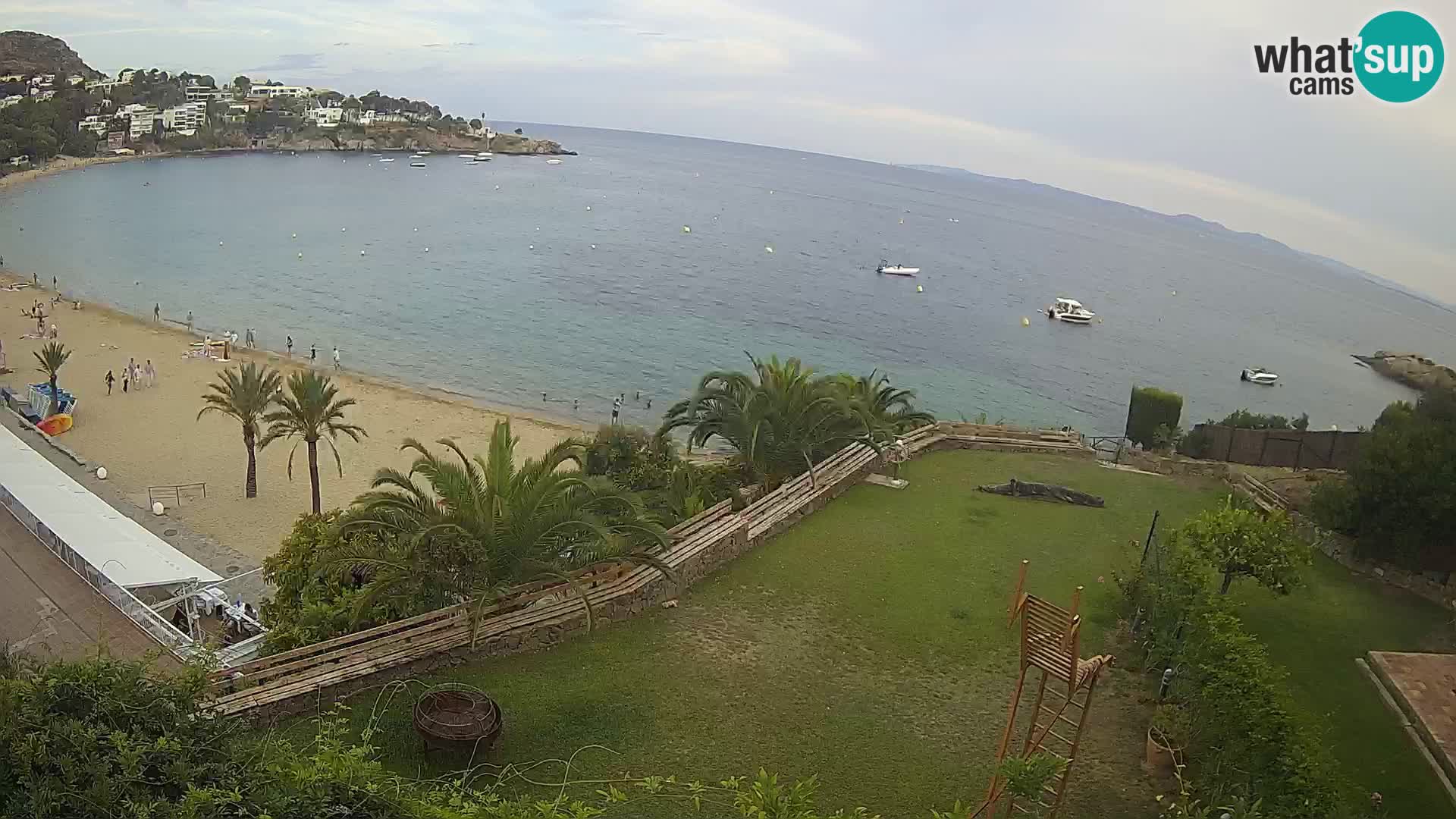 Playa de l’Almadrava camera en vivo Roses – Costa Brava – Espana