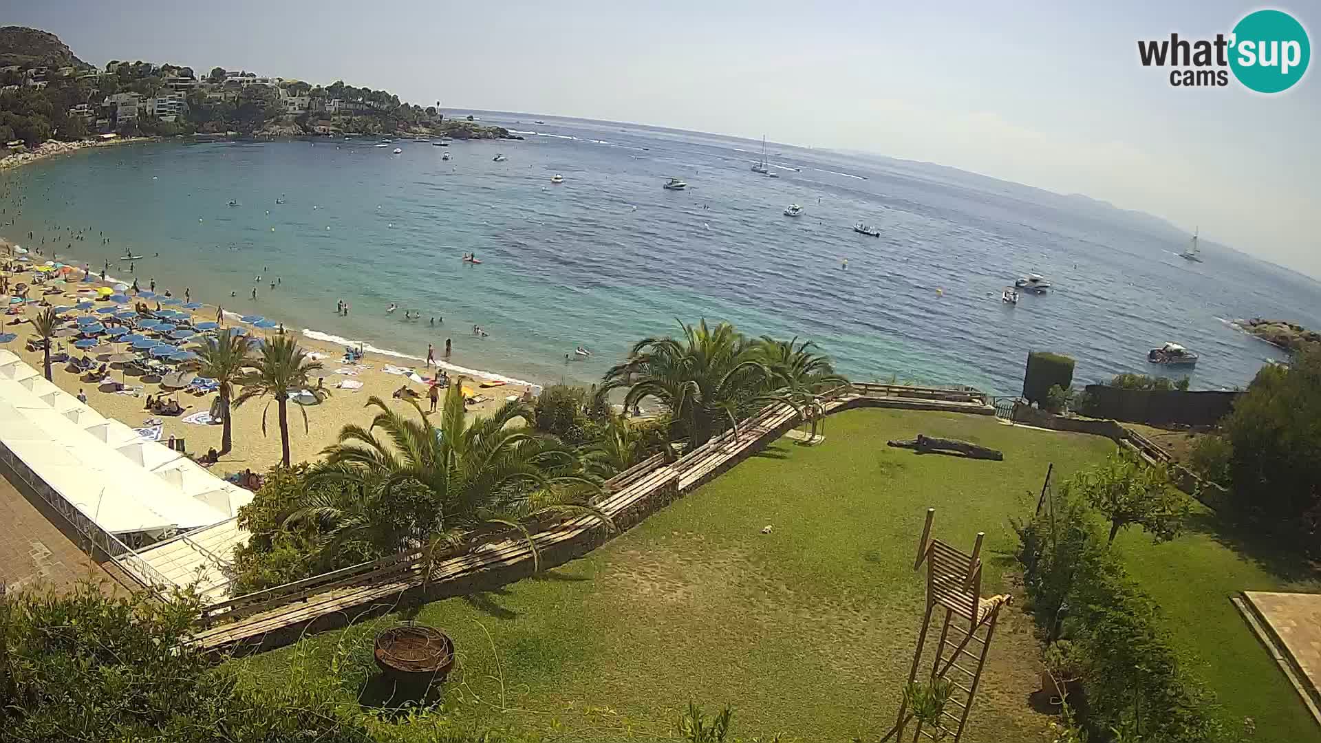 Platja de l’Almadrava Strand Webcam Roses – Costa Brava – Spanien