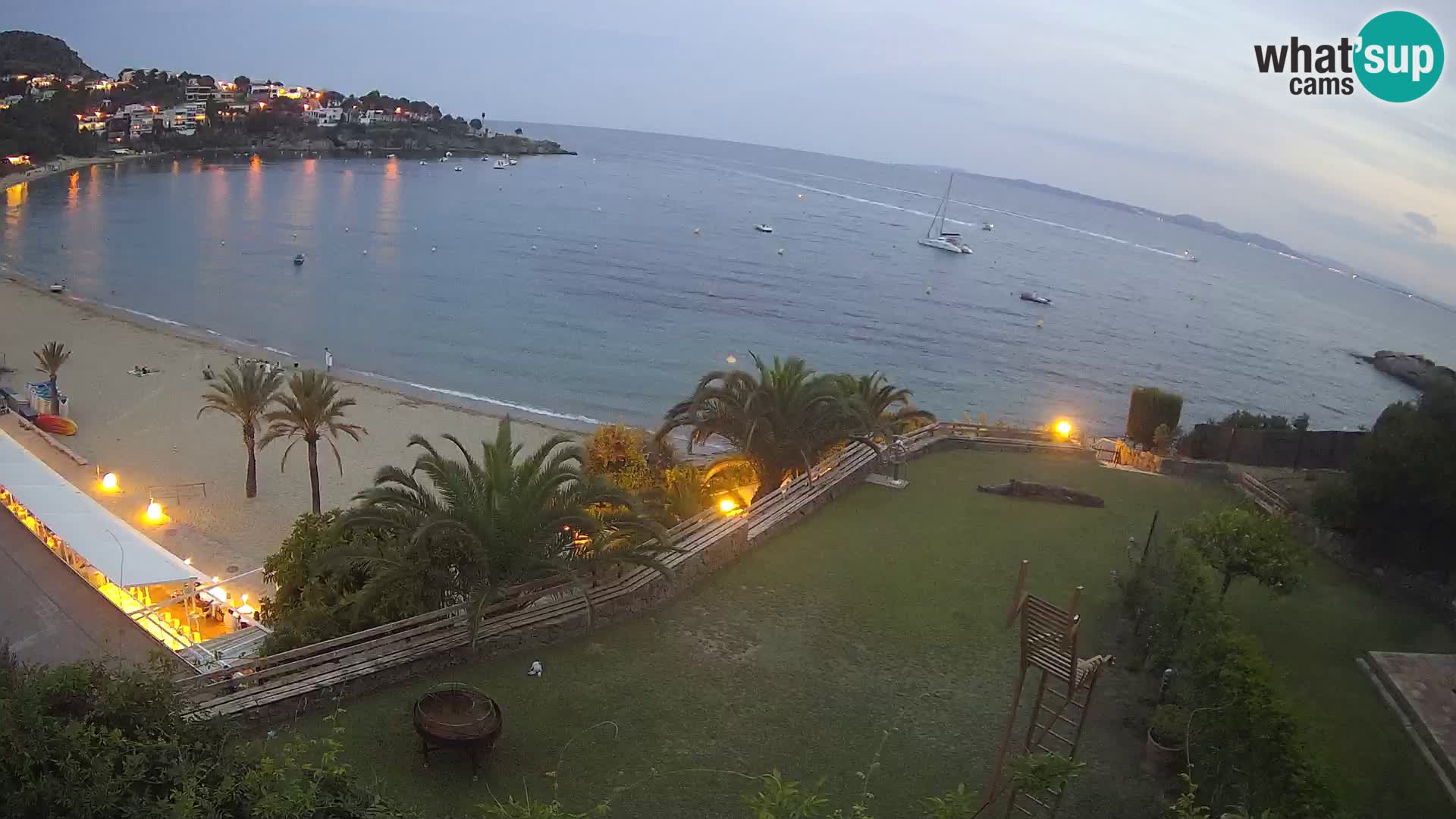 Platja de l’Almadrava Spiaggia Live Webcam Roses – Costa Brava – Spagna