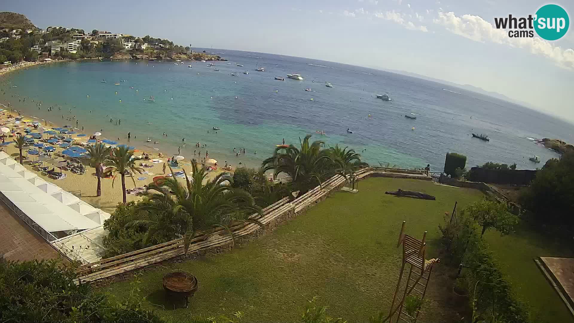 Playa de l’Almadrava camera en vivo Roses – Costa Brava – Espana