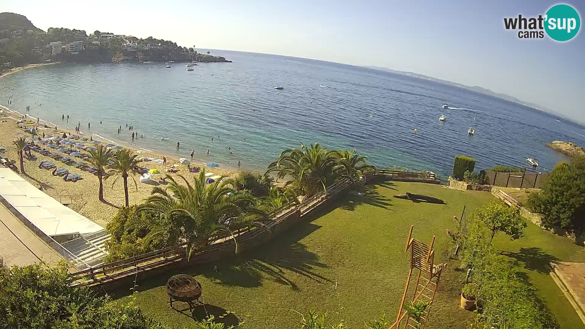 Plage de l’Almadrava Livecam Roses – Costa Brava – Espagne