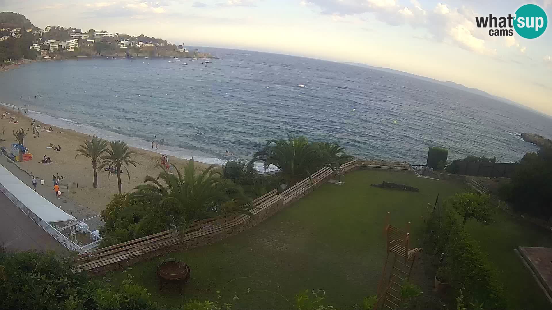 Playa de l’Almadrava camera en vivo Roses – Costa Brava – Espana