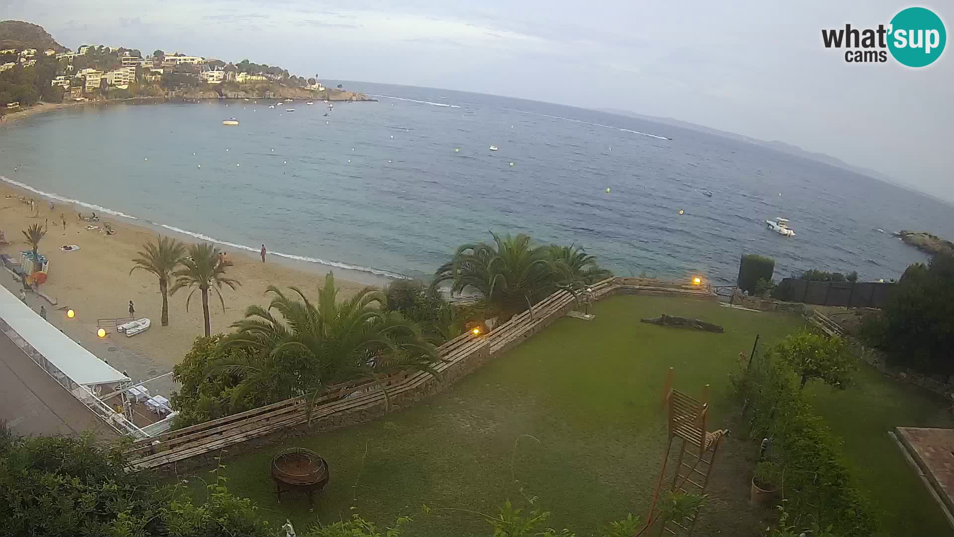 Platja de l’Almadrava beach Live Webcam Roses – Costa Brava – Spain